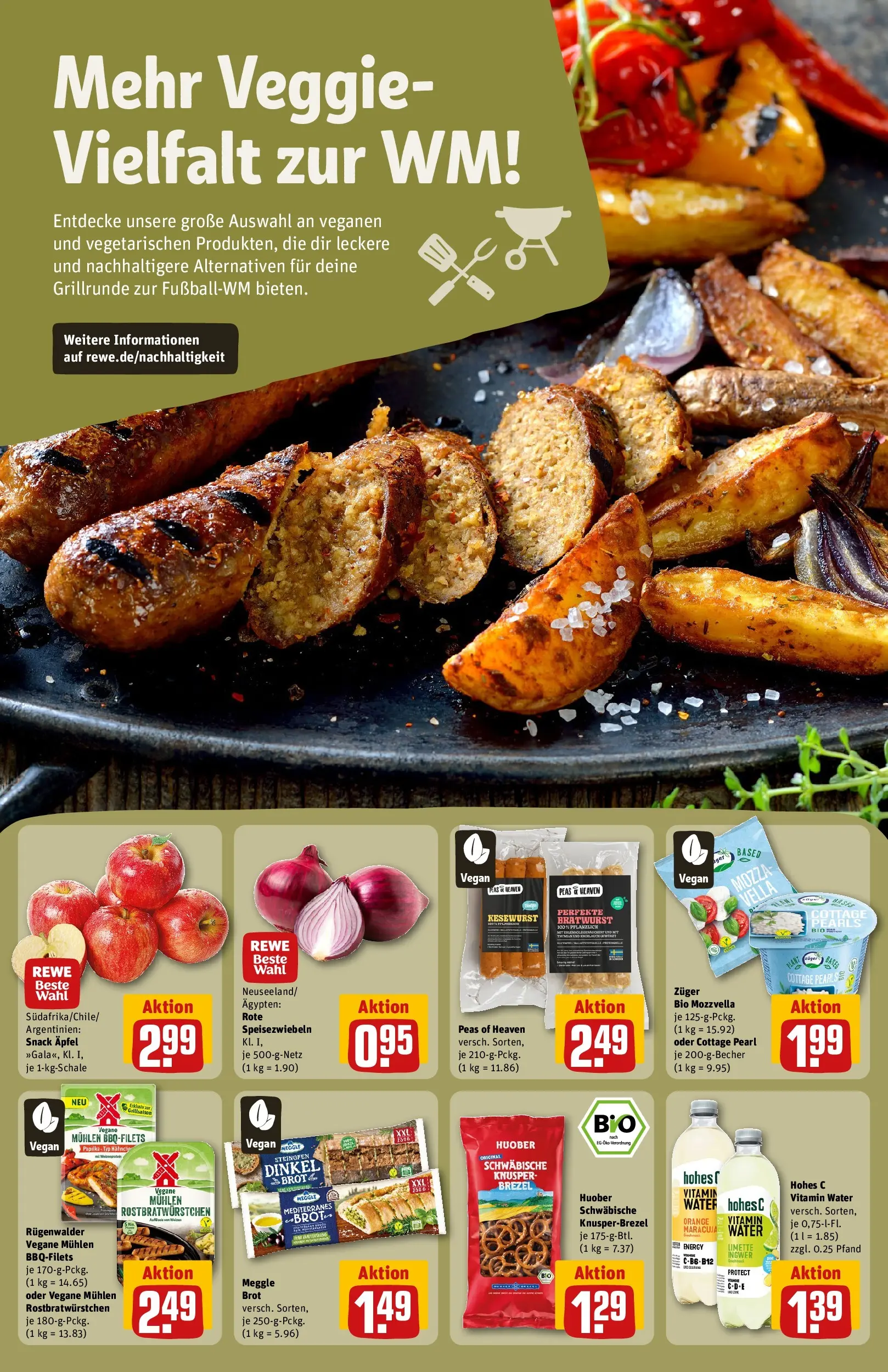 REWE Prospekt ab 08.06.2026 zum Blättern » Angebote | Seite: 28 | Produkte: Energy, Bratwurst, Hohes c, Brot