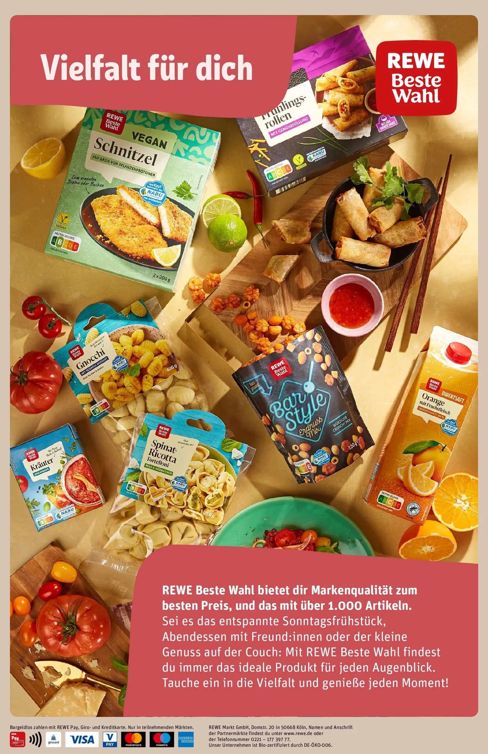REWE Prospekt ab 08.06.2026 zum Blättern » Angebote | Seite: 34 | Produkte: Couch, Schnitzel, Pasta