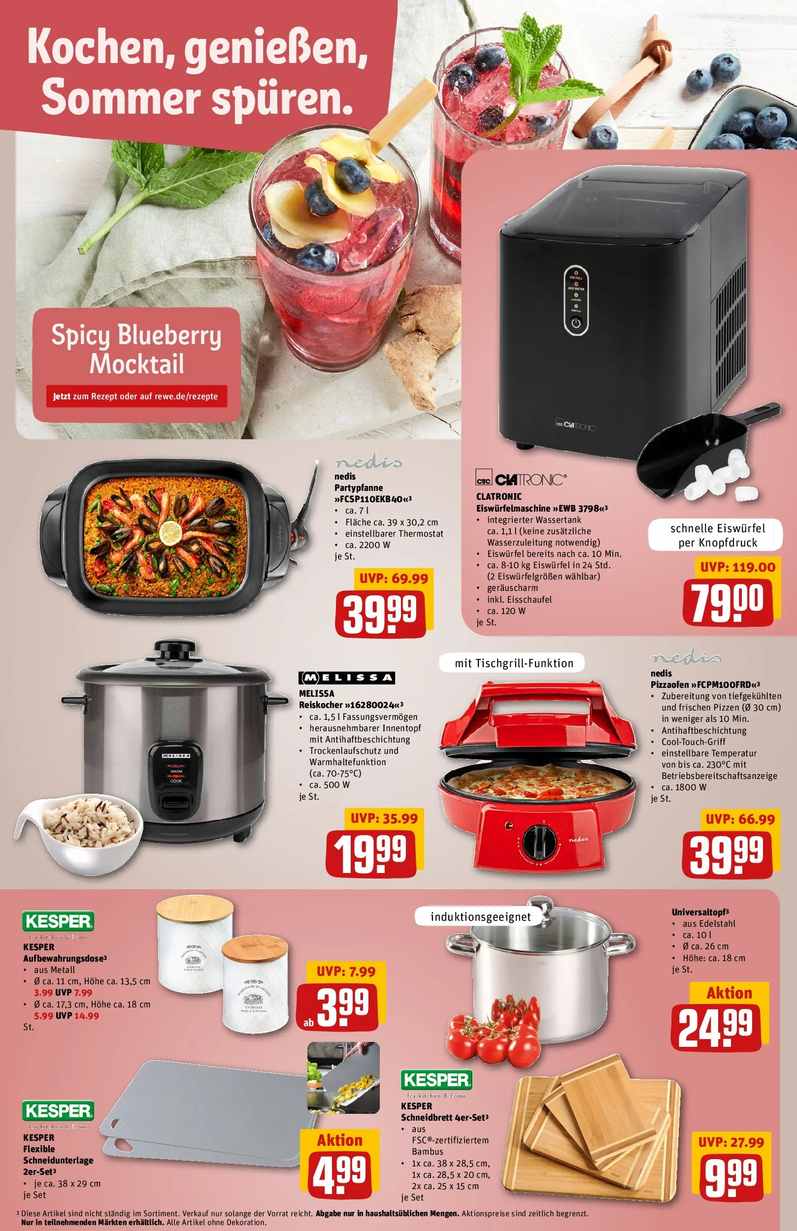 REWE Prospekt ab 08.06.2026 zum Blättern » Angebote | Seite: 30 | Produkte: Pizza