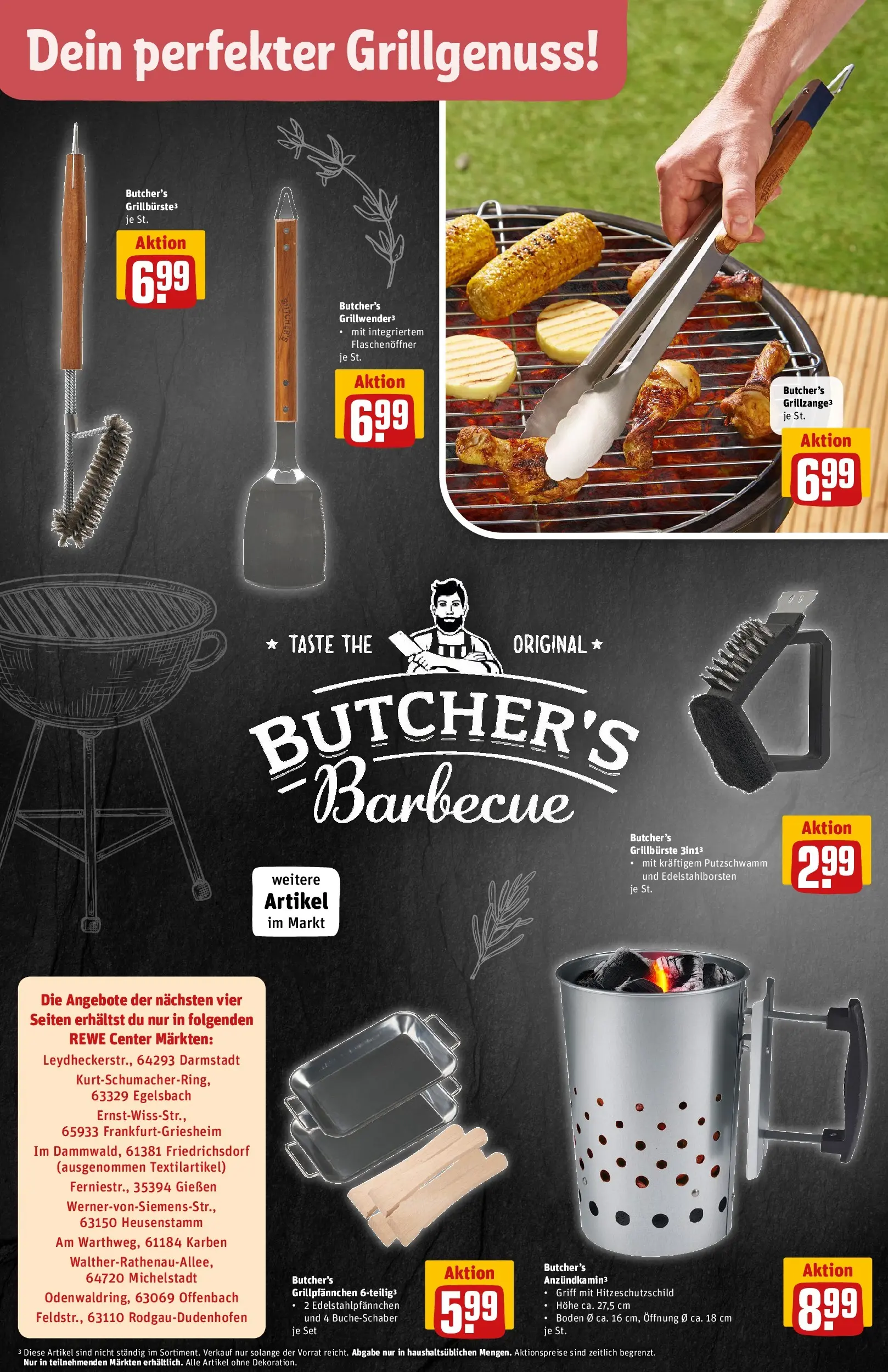 REWE Prospekt ab 08.06.2026 zum Blättern » Angebote | Seite: 32 | Produkte: Grill