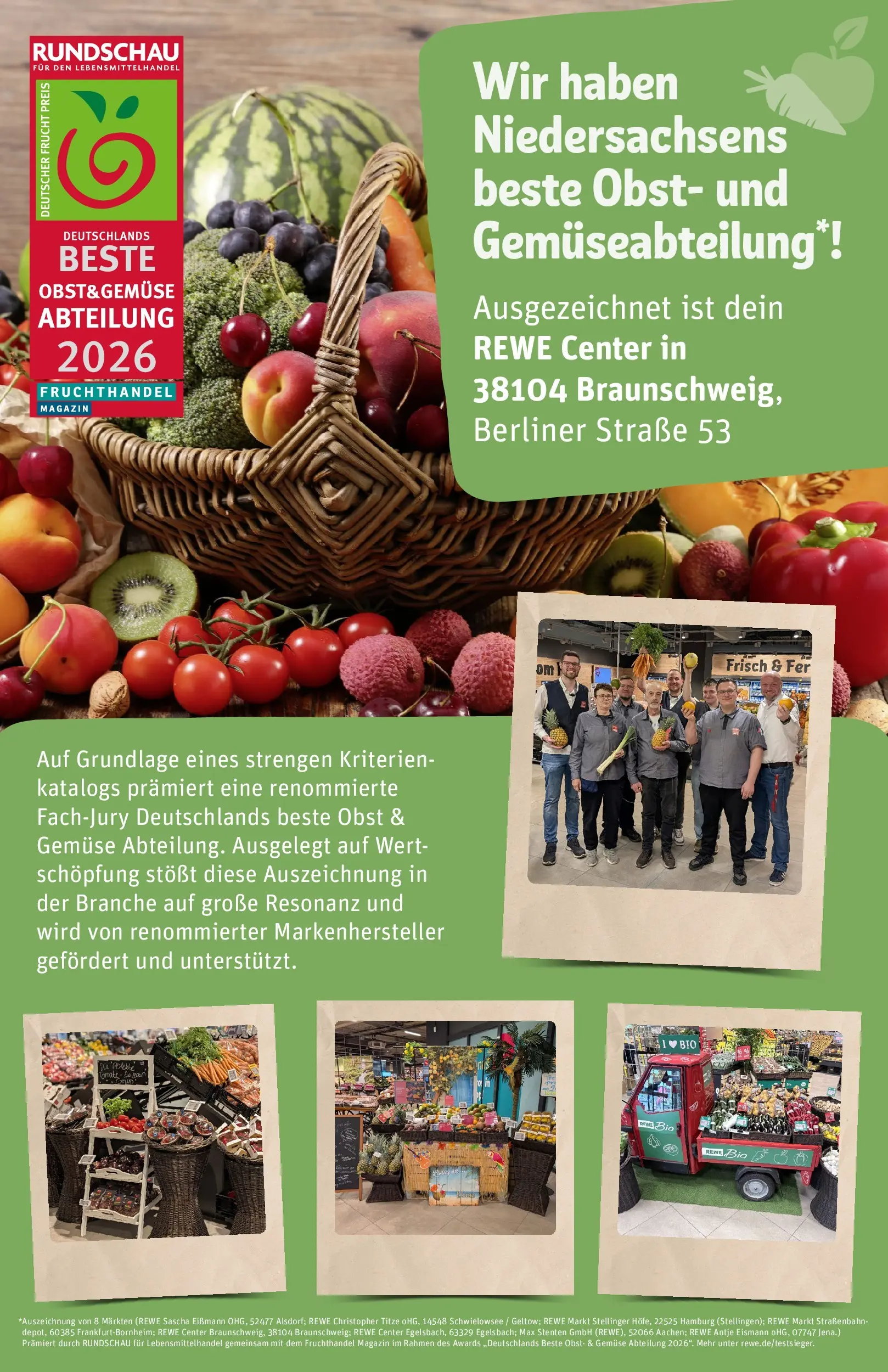 REWE Prospekt ab 08.06.2026 zum Blättern » Angebote | Seite: 35 | Produkte: Berliner, Gemüse, Obst