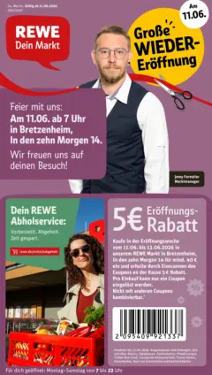 Rewe Prospekt Bretzenheim ab 08.06.2026 gültig