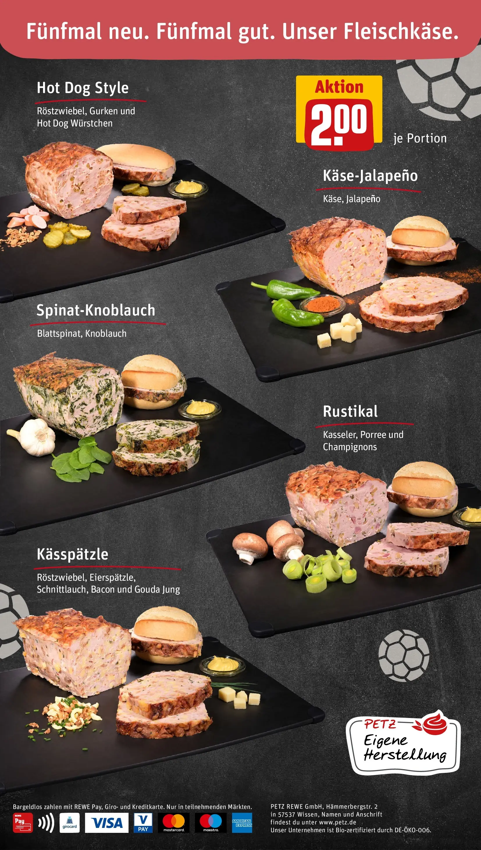REWE Prospekt ab 08.06.2026 zum Blättern » Angebote | Seite: 2 | Produkte: Gouda, Champignons, Knoblauch, Gurken