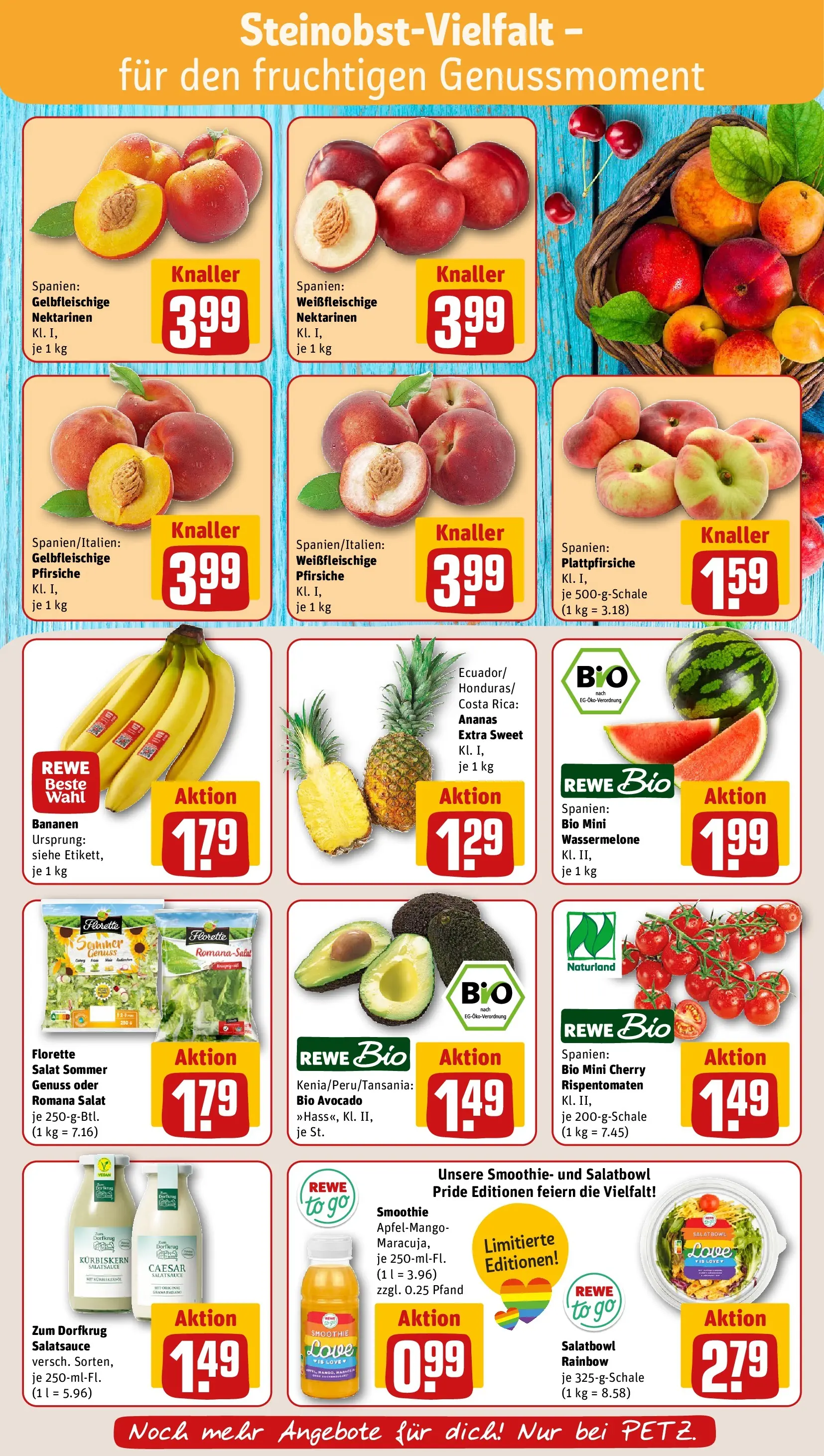 REWE Prospekt ab 08.06.2026 zum Blättern » Angebote | Seite: 8 | Produkte: Ariel, Dressing, Avocado, Salat