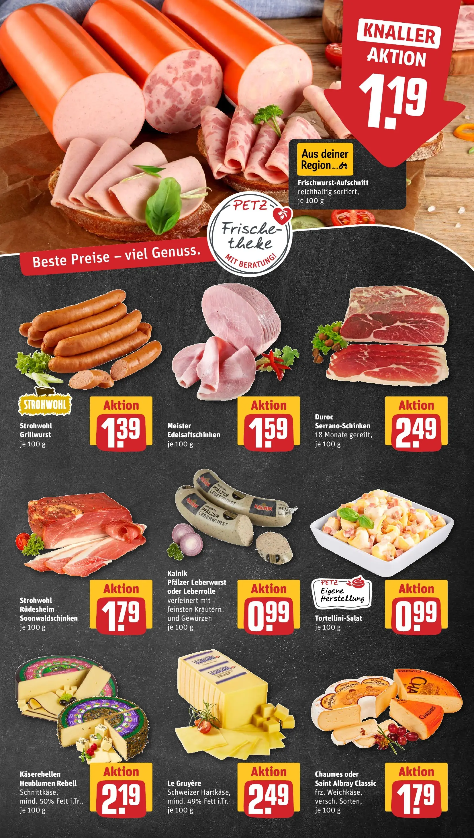 REWE Prospekt ab 08.06.2026 zum Blättern » Angebote | Seite: 11 | Produkte: Theke, Pasta