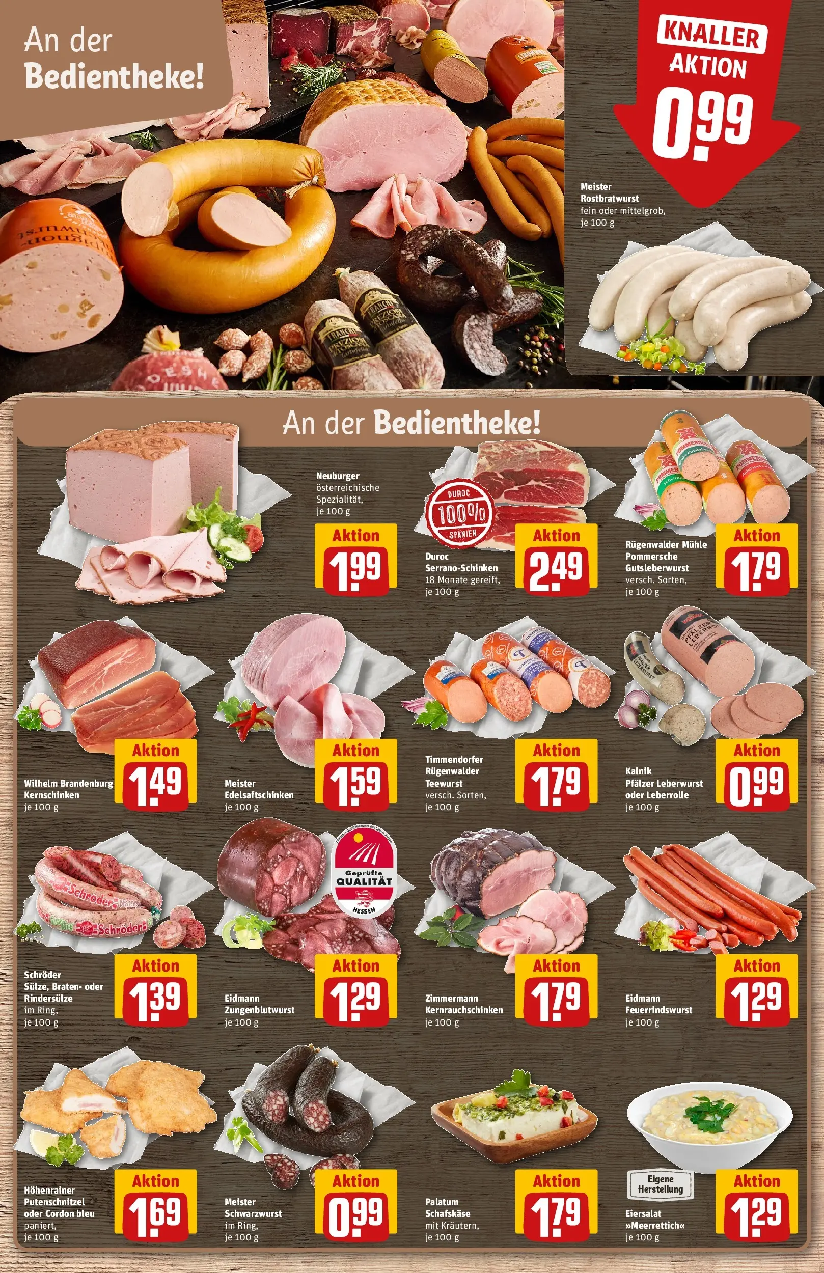 REWE Prospekt ab 08.06.2026 zum Blättern » Angebote | Seite: 12 | Produkte: Mühle, Putenschnitzel, Schafskase