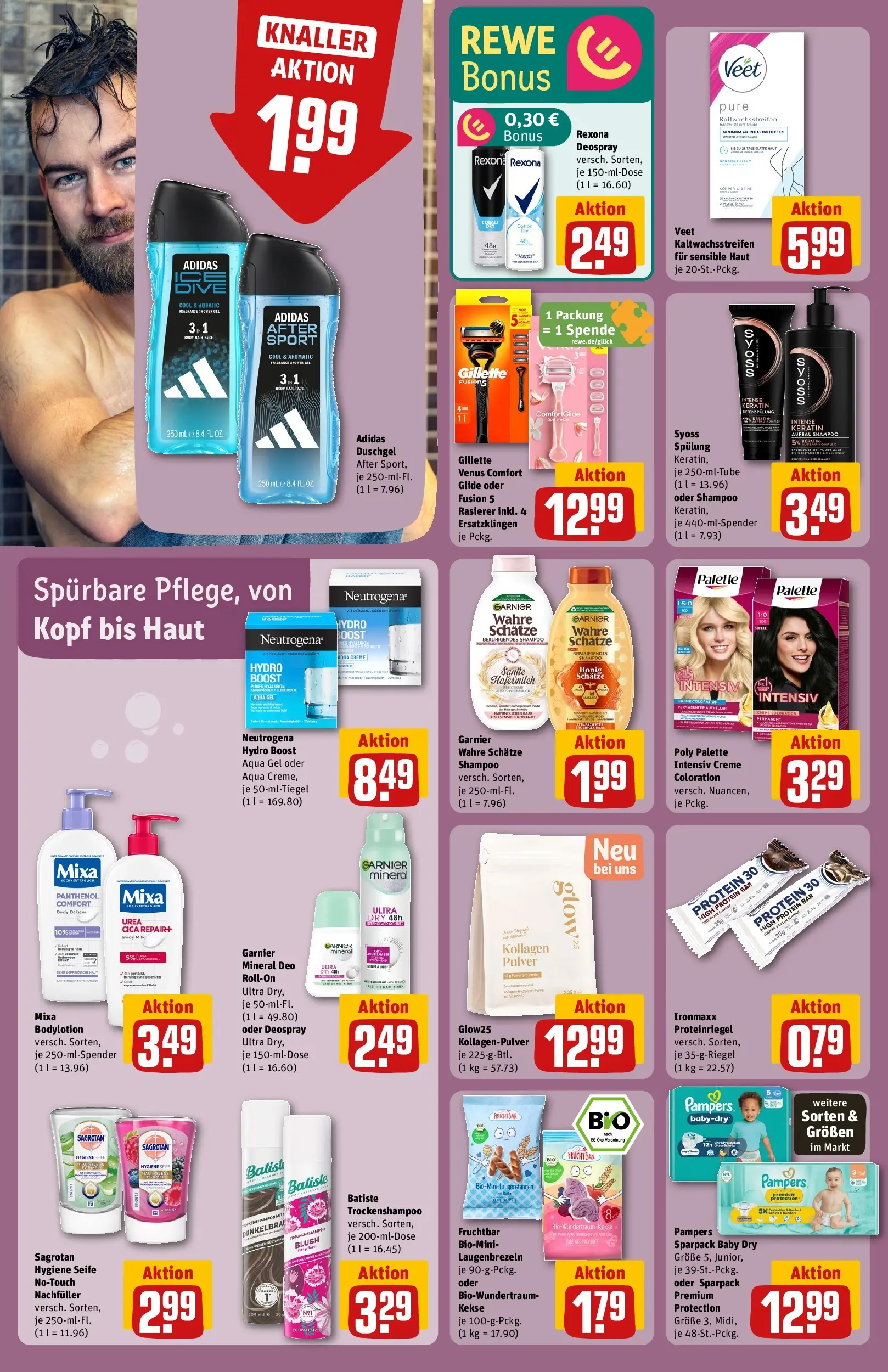 REWE Prospekt ab 08.06.2026 zum Blättern » Angebote | Seite: 26 | Produkte: Spülung, Seife, Duschgel, Deo Roll-On