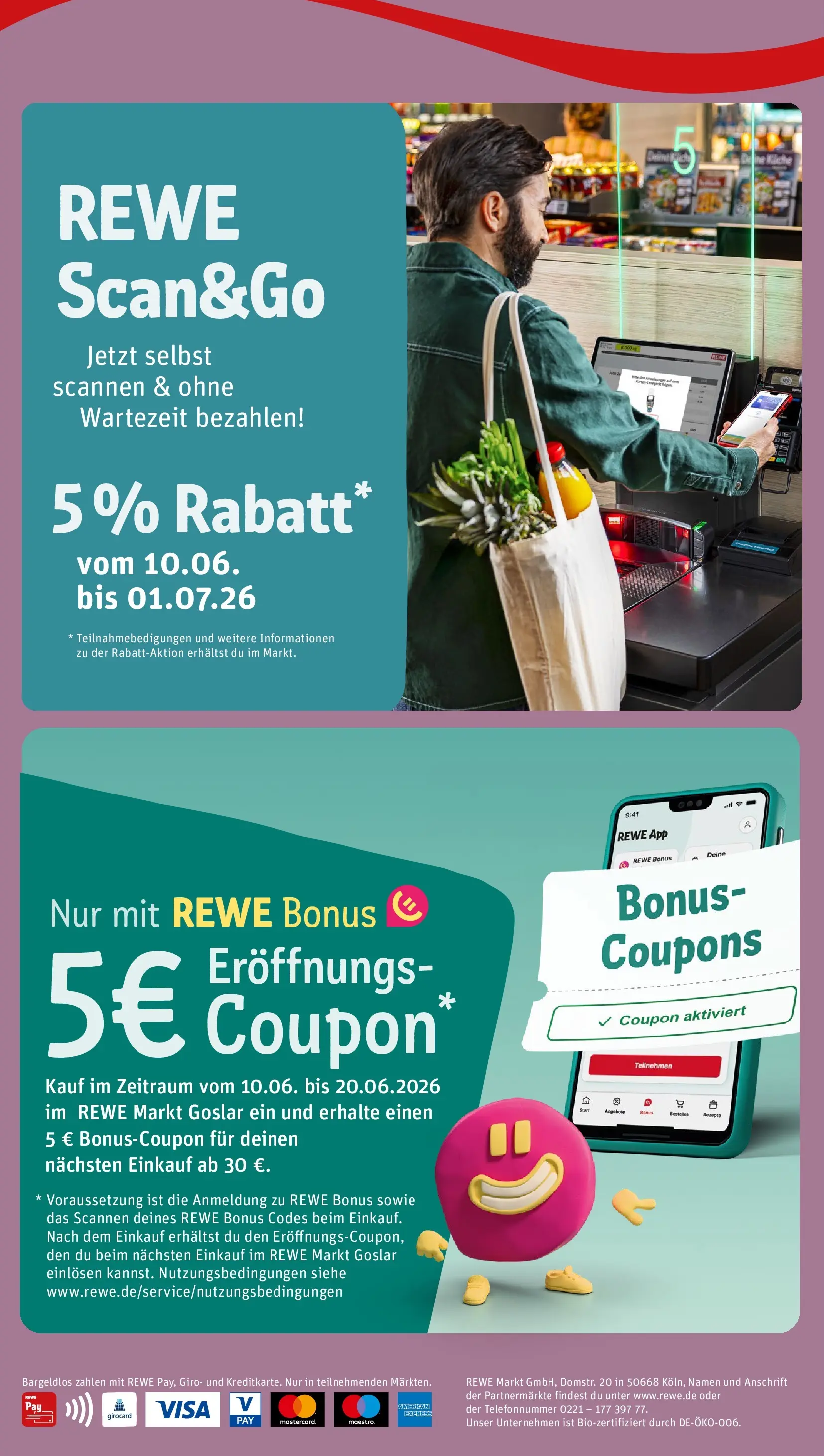 REWE Prospekt ab 08.06.2026 zum Blättern » Angebote | Seite: 2