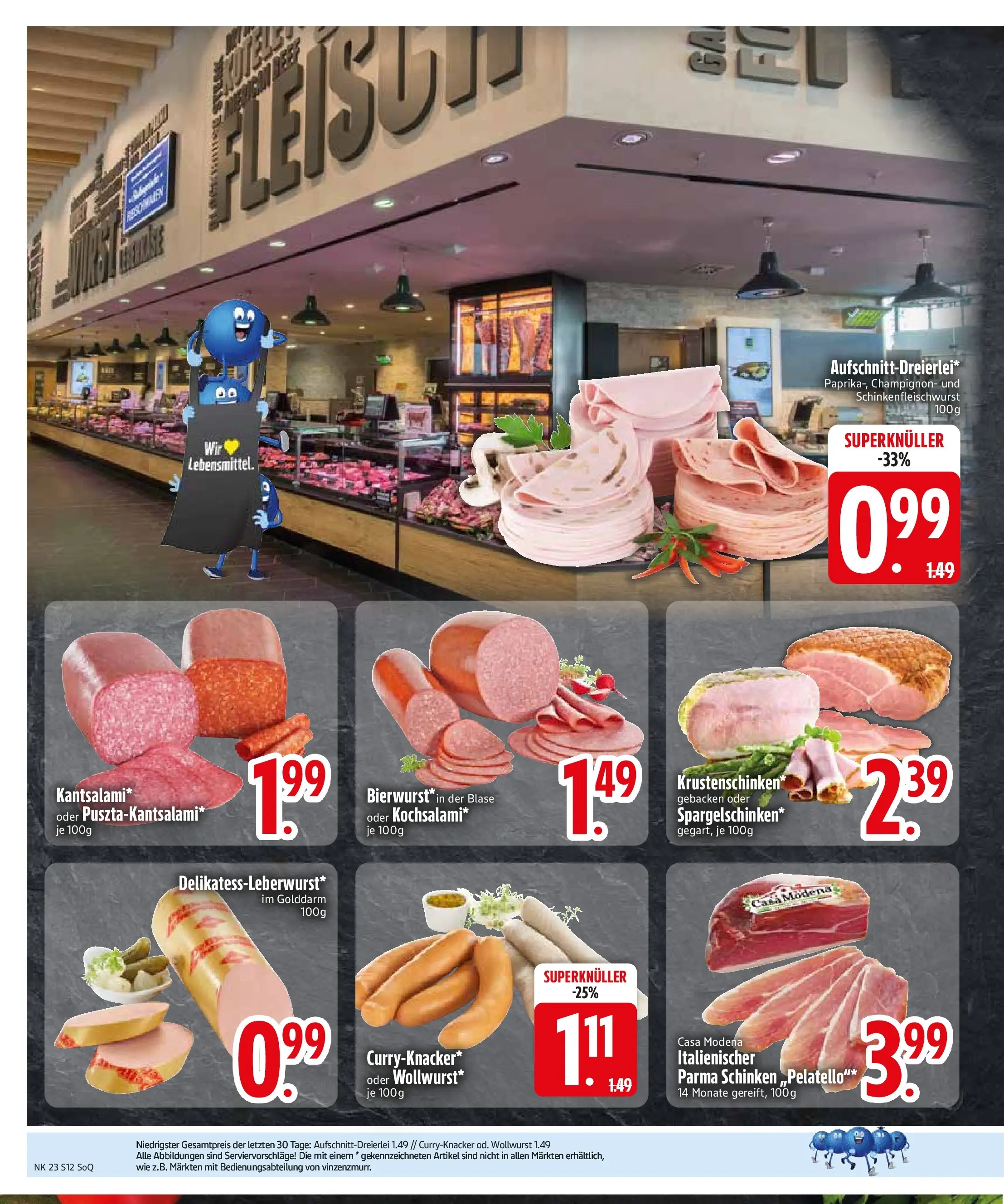 Edeka prospekt Neumarkt St. Veit (ab 01.06.2026) » Angebote Online | Seite: 14 | Produkte: Salami, Schinken