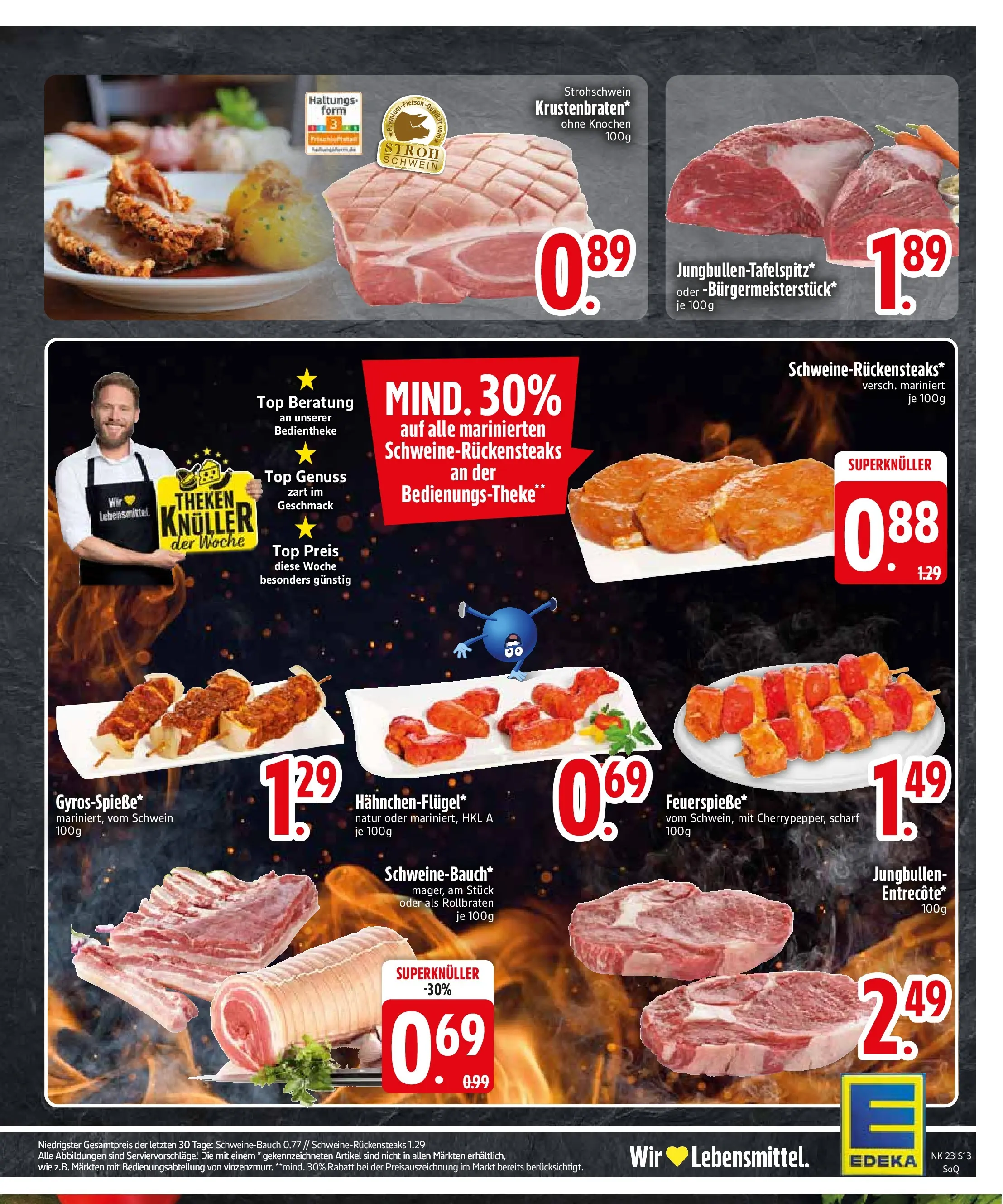 Edeka prospekt Neumarkt St. Veit (ab 01.06.2026) » Angebote Online | Seite: 15 | Produkte: Top, Entrecote, Gyros