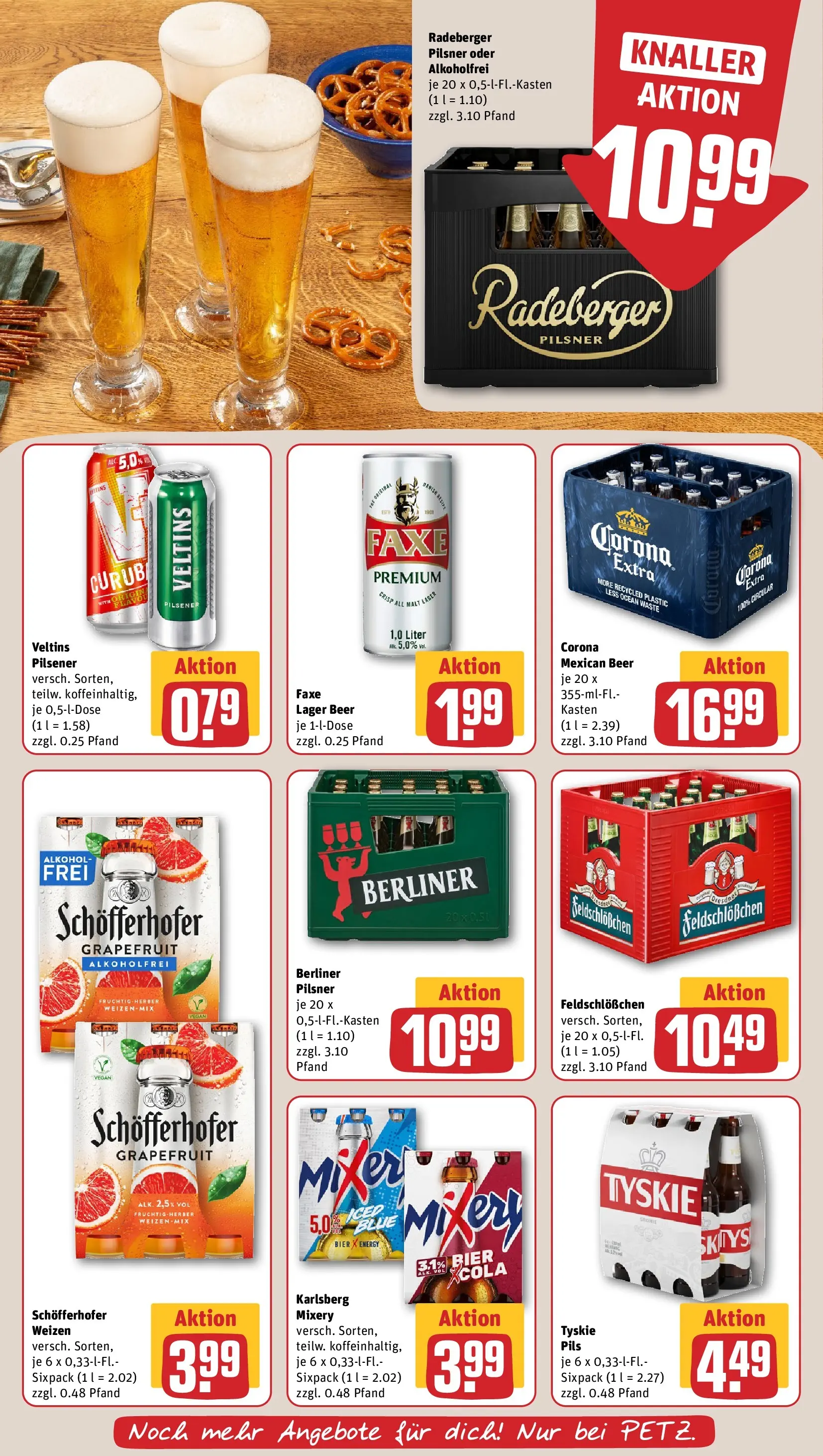 REWE Prospekt ab 08.06.2026 zum Blättern » Angebote | Seite: 19 | Produkte: Mixer, Tyskie, Pils, Mixery