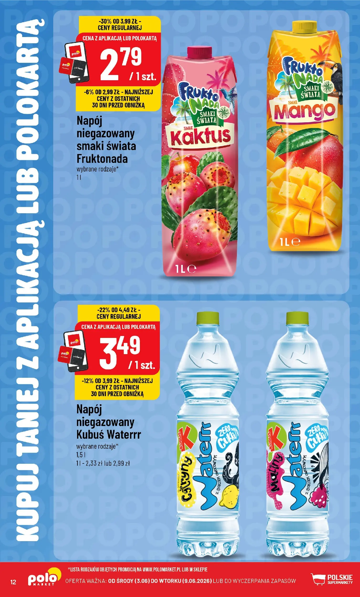 Nowa POLOmarket gazetka od jutra 03.06.2026 | Strona: 12 | Produkty: Mango