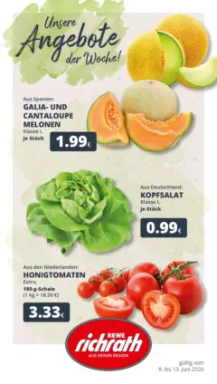 Rewe Prospekt Bergheim ab 08.06.2026 gültig