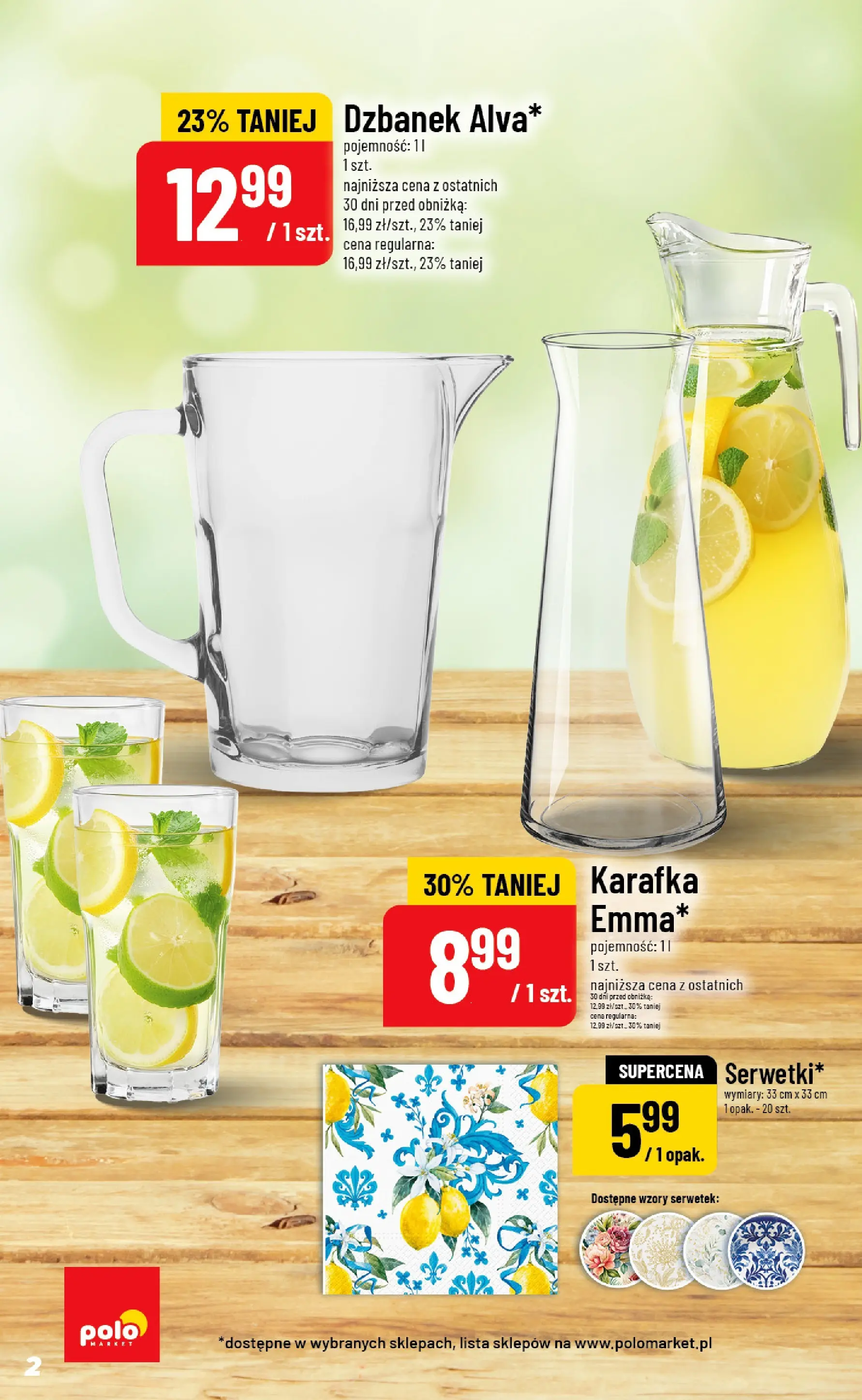 Nowa POLOmarket gazetka od jutra 03.06.2026 | Strona: 2 | Produkty: Dzbanek
