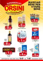 Orsini Market Mangiar bene per vivere bene - al 16.06.2026