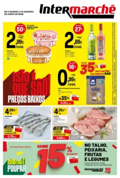 Pré-visualização Intermarché Isto é que são preços BAIXOS válido de 04.06.2026