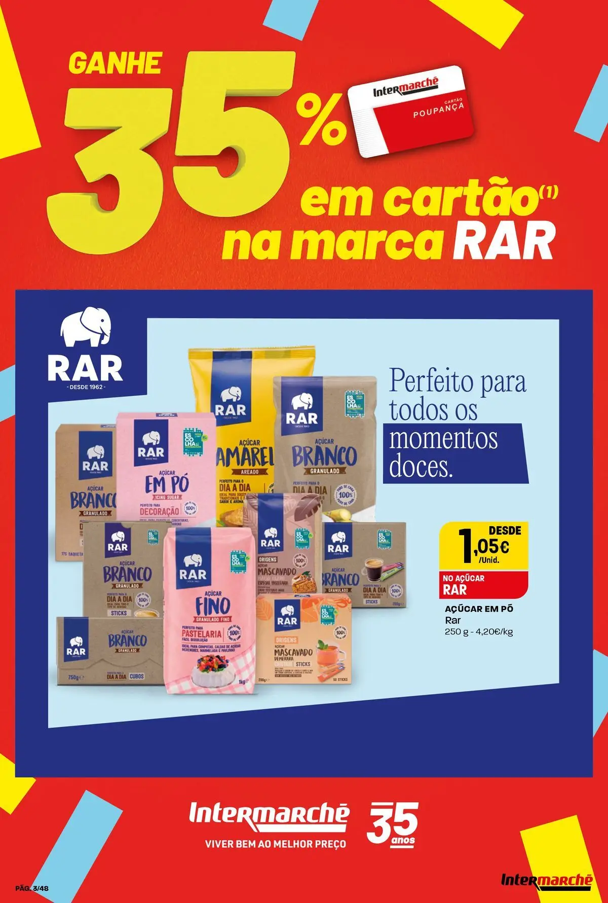 Intermarché - Isto é que são preços BAIXOS! » de 04/06/2026 - 10/06/2026 | Página: 3 | Produtos: Pó, Açúcar