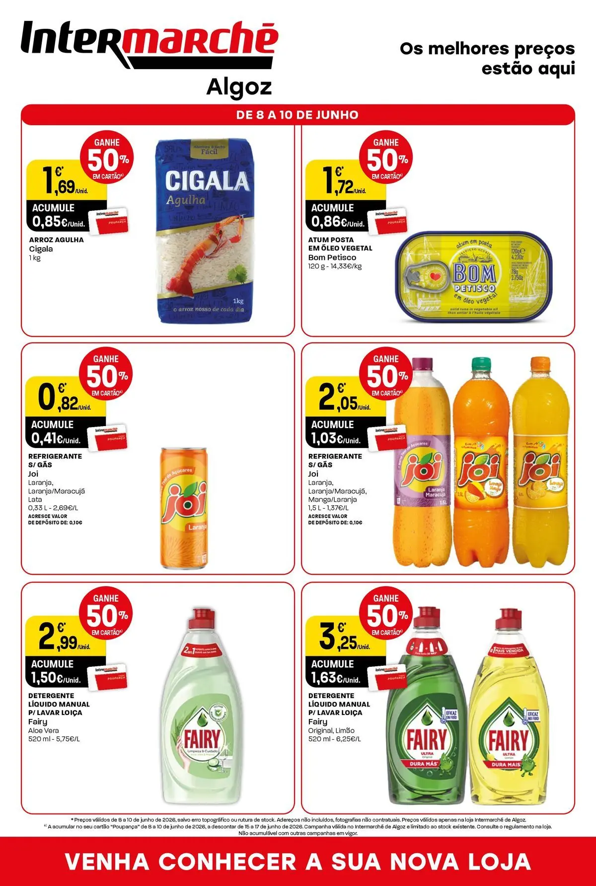 Intermarché - Isto é que são preços BAIXOS! » de 04/06/2026 - 10/06/2026 | Página: 31 | Produtos: Refrigerante, Atum, Óleo, Arroz