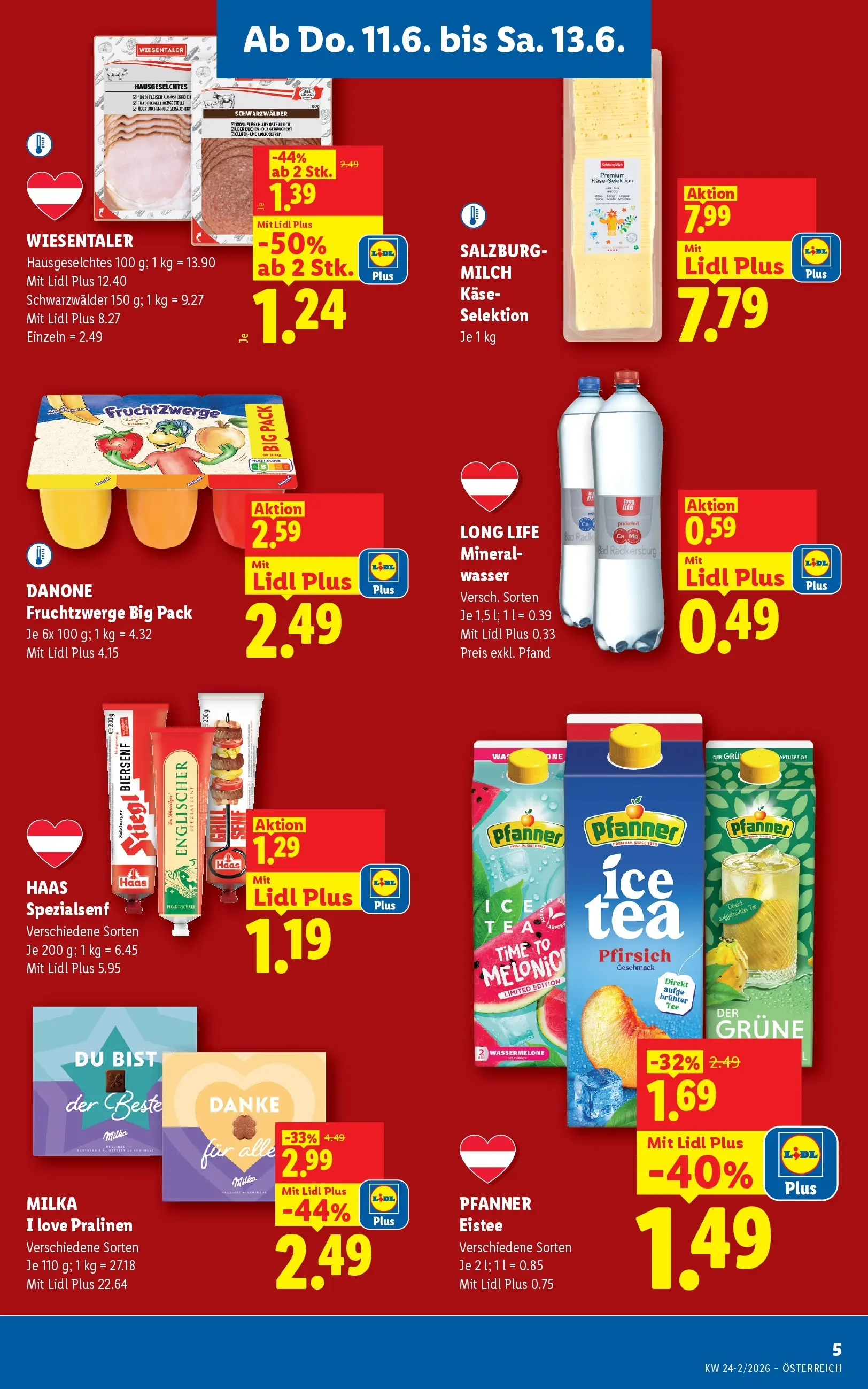 Lidl - Lidl ab 10.06.2026 - Angebote ab donnerstag | Seite: 5 | Produkte: Wassermelone, Grill, Bad, Milch