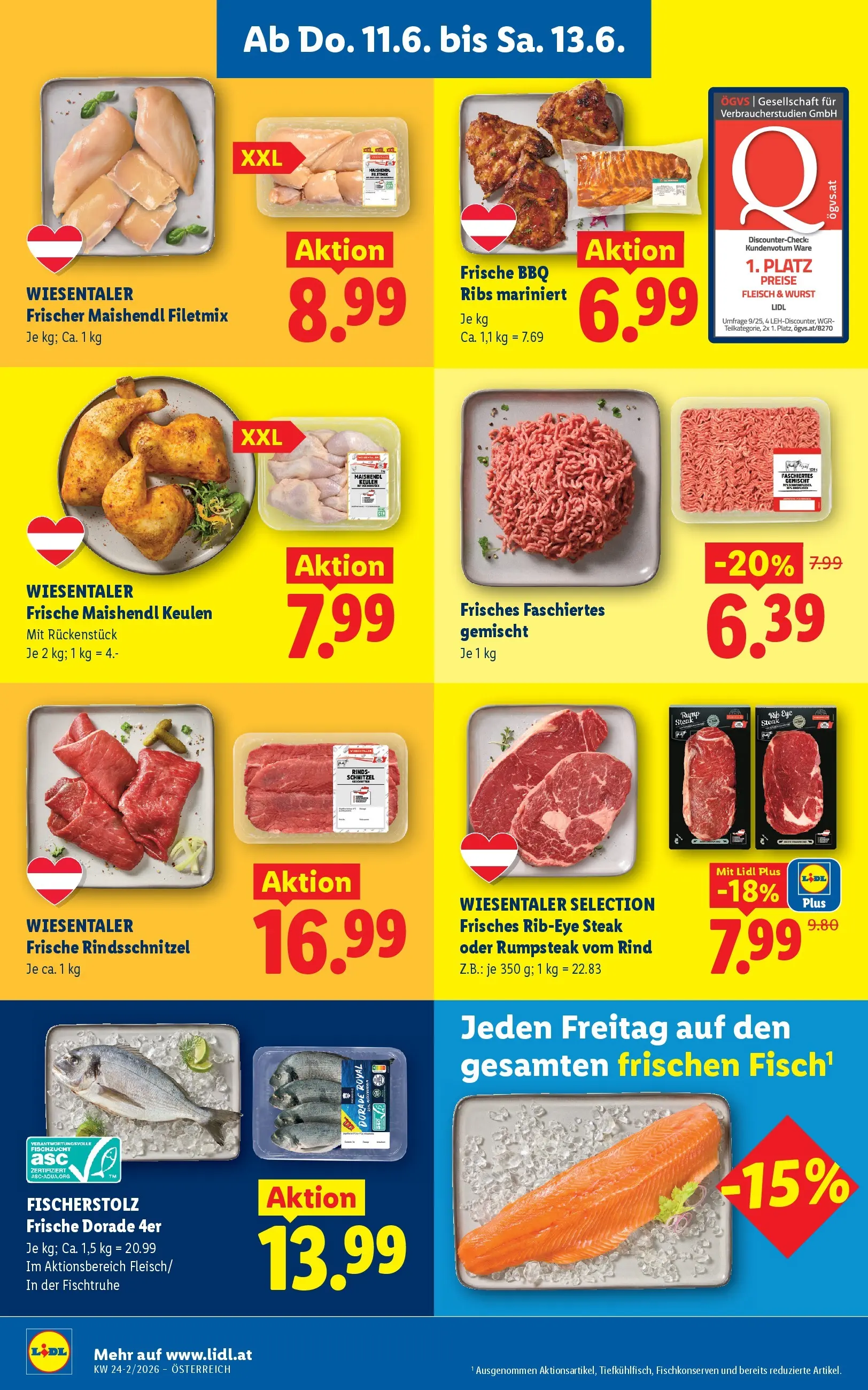 Lidl - Lidl ab 10.06.2026 - Angebote ab donnerstag | Seite: 10 | Produkte: Wurst