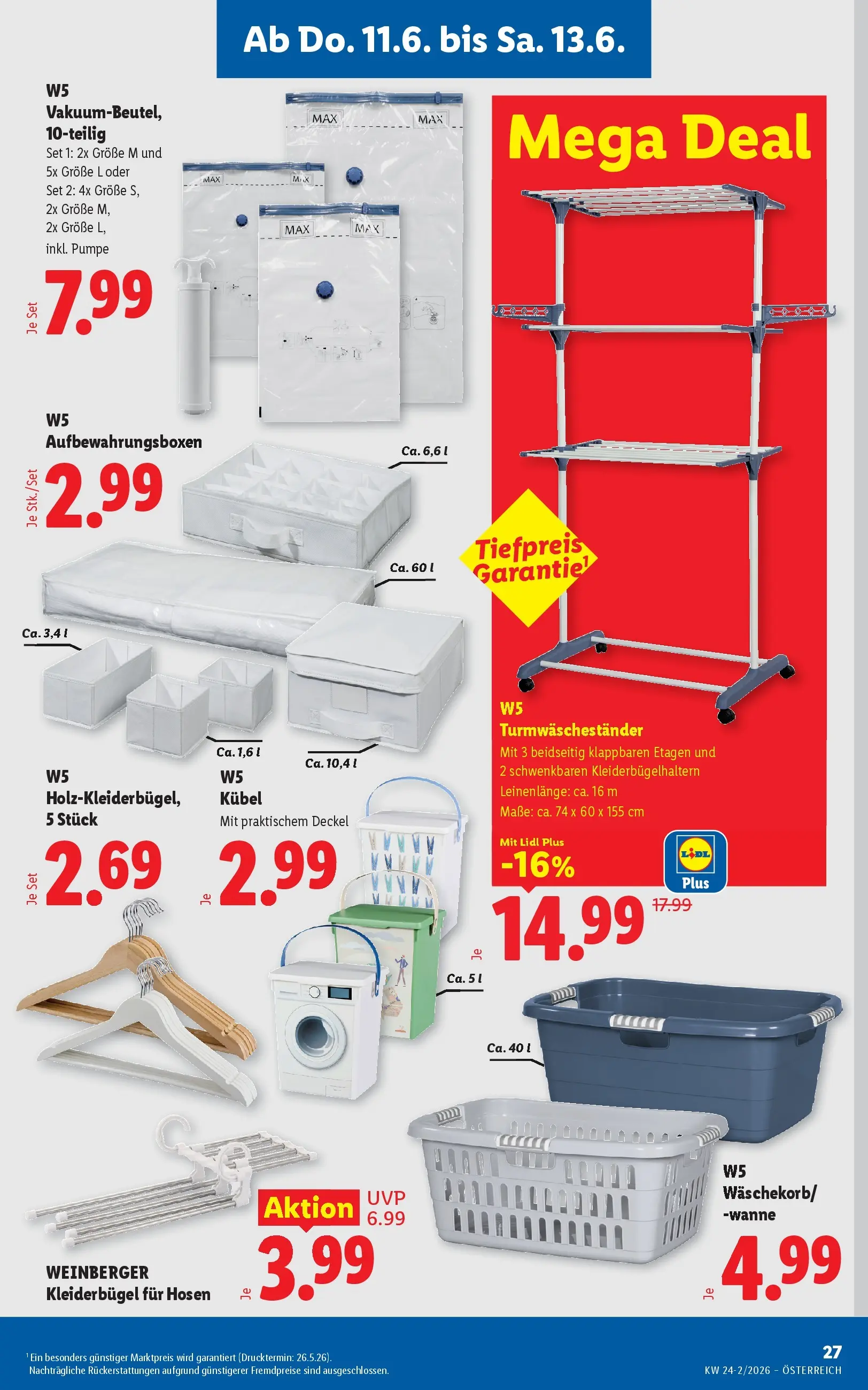 Lidl - Lidl ab 10.06.2026 - Angebote ab donnerstag | Seite: 33 | Produkte: Kleiderbügel