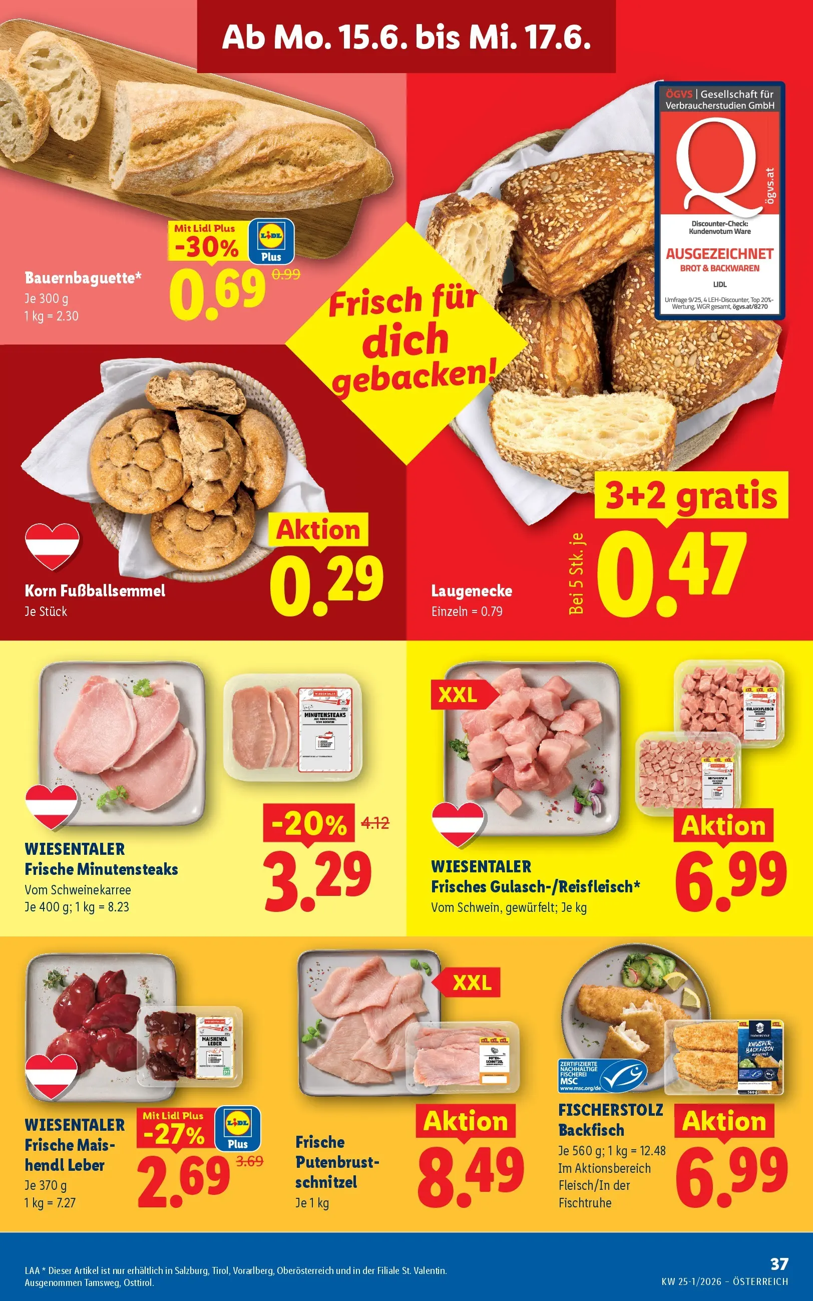 Lidl - Lidl ab 10.06.2026 - Angebote ab donnerstag | Seite: 44 | Produkte: Brot