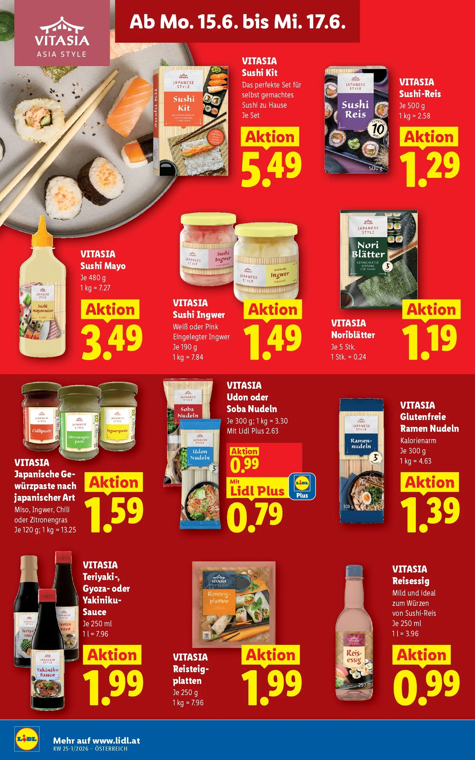 Lidl - Lidl ab 10.06.2026 - Angebote ab donnerstag | Seite: 45 | Produkte: Mayonnaise, Chili, Reis, Nudeln