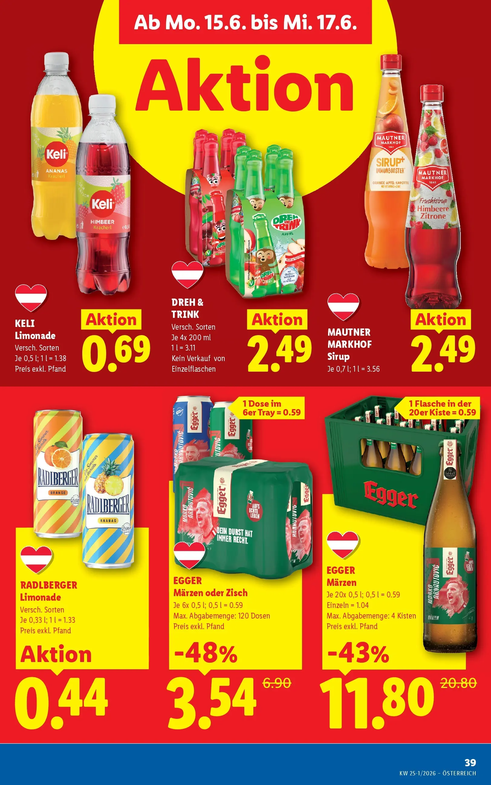 Lidl - Lidl ab 10.06.2026 - Angebote ab donnerstag | Seite: 46 | Produkte: Wasser, Himbeere, Äpfel, Ananas