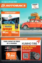 Autobacs Catalogue Autobacs - au 26.08.2026