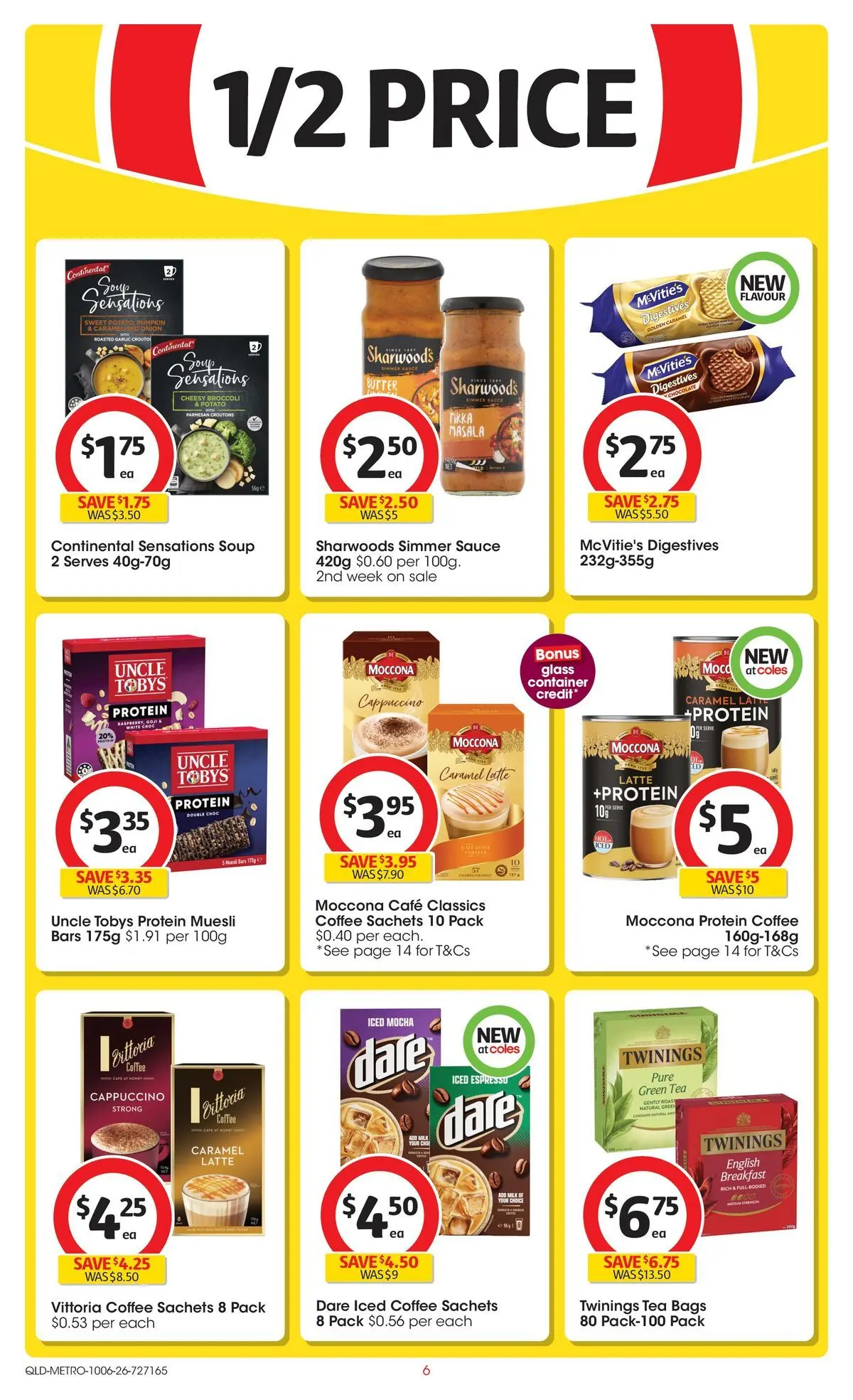 ﻿Coles catalogue valid from 09/06/2026 > Online Australia | Page: 6 | Products: Soup, Garlic, Pumpkin, Grill