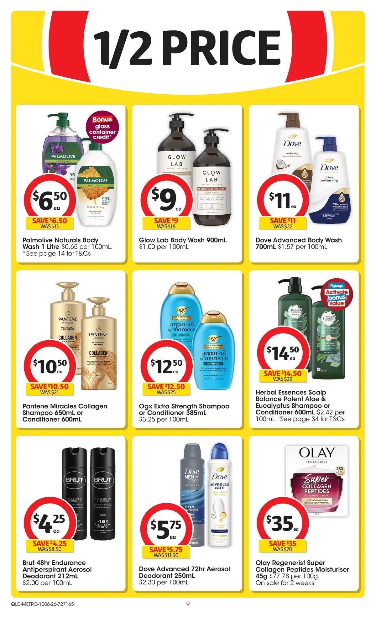 ﻿Coles catalogue valid from 09/06/2026 > Online Australia | Page: 9 | Products: Oil, Deodorant, Collagen, Herbal
