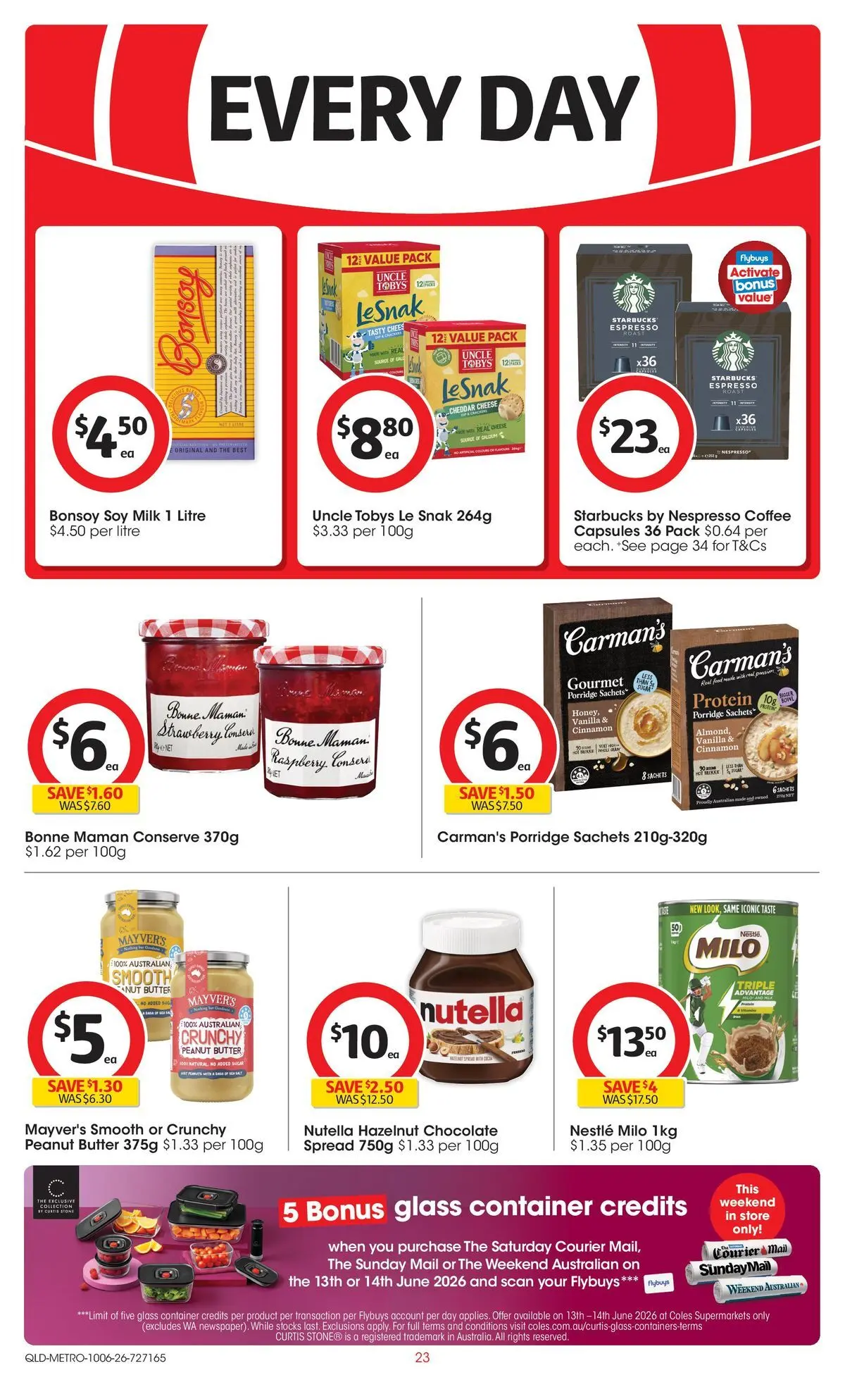 ﻿Coles catalogue valid from 09/06/2026 > Online Australia | Page: 23 | Products: Butter, Cheese, Coffee, Raspberry
