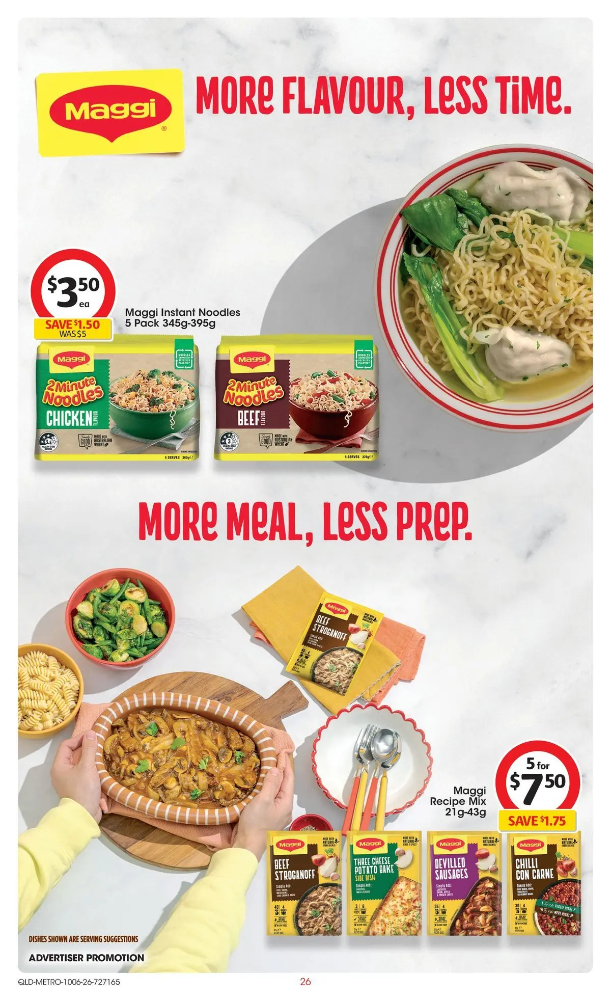 ﻿Coles catalogue valid from 09/06/2026 > Online Australia | Page: 26 | Products: Chicken, Noodles, Beef, Chilli