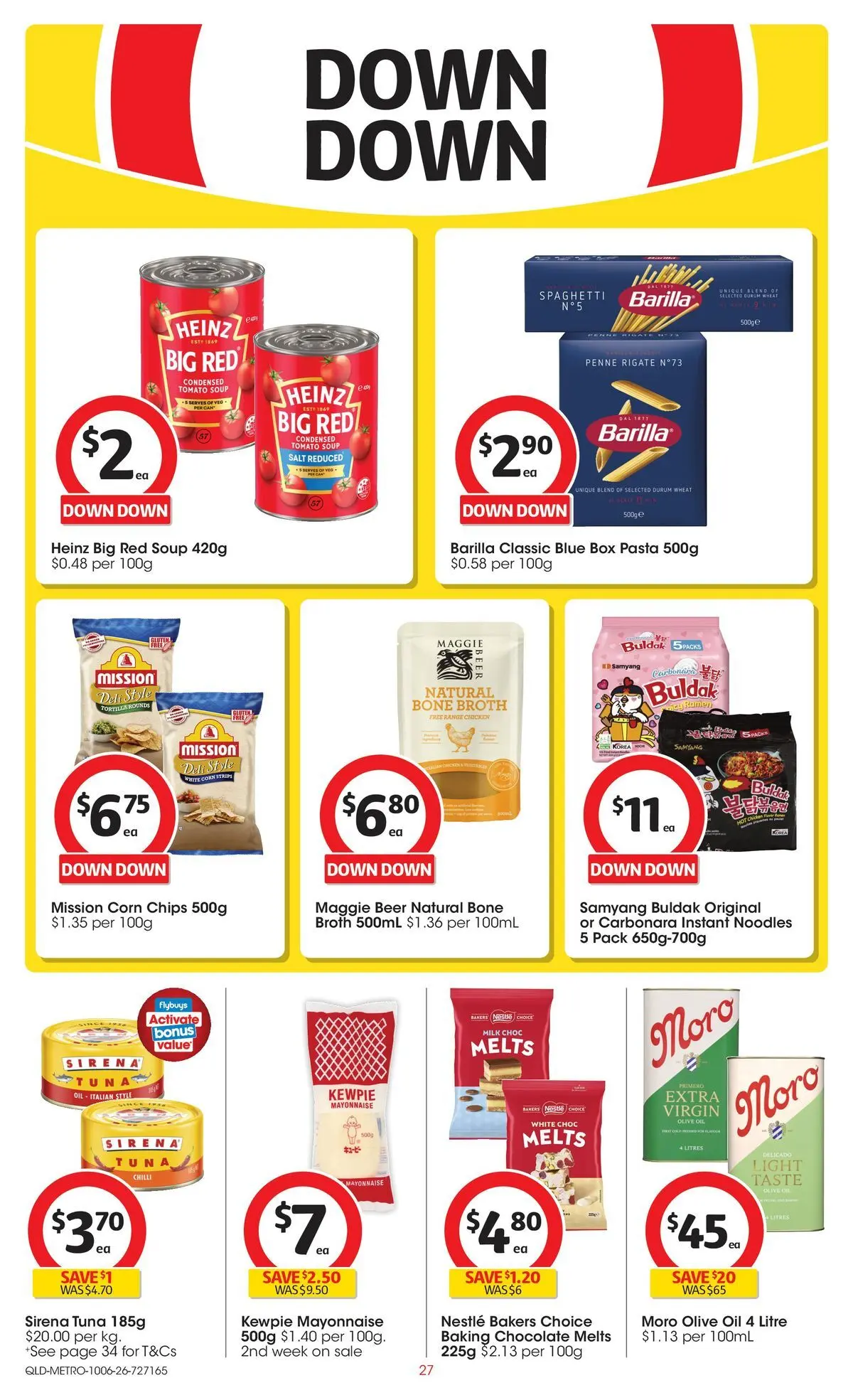 ﻿Coles catalogue valid from 09/06/2026 > Online Australia | Page: 27 | Products: Box, Chicken, Pasta, Mayonnaise