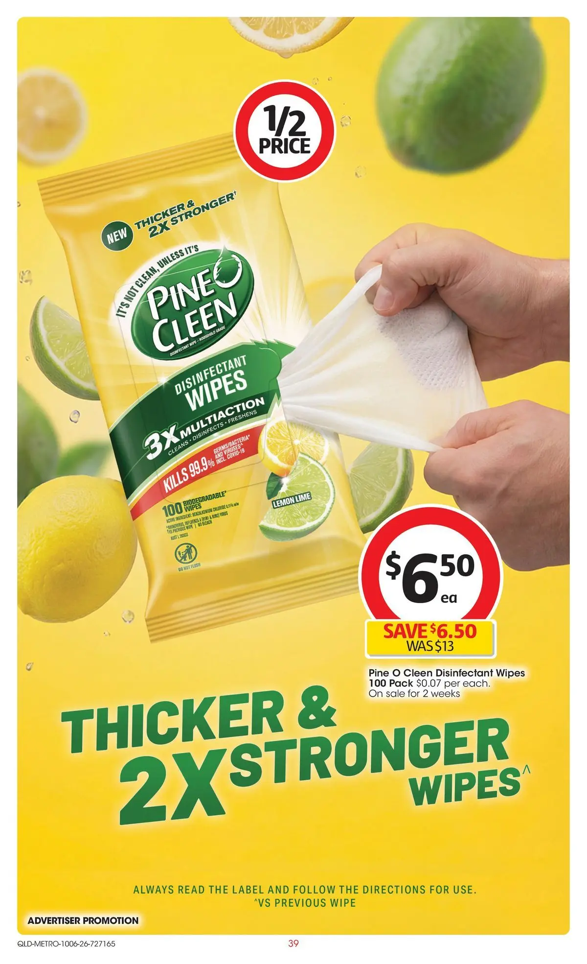 ﻿Coles catalogue valid from 09/06/2026 > Online Australia | Page: 39 | Products: Household, Lemon, Lime
