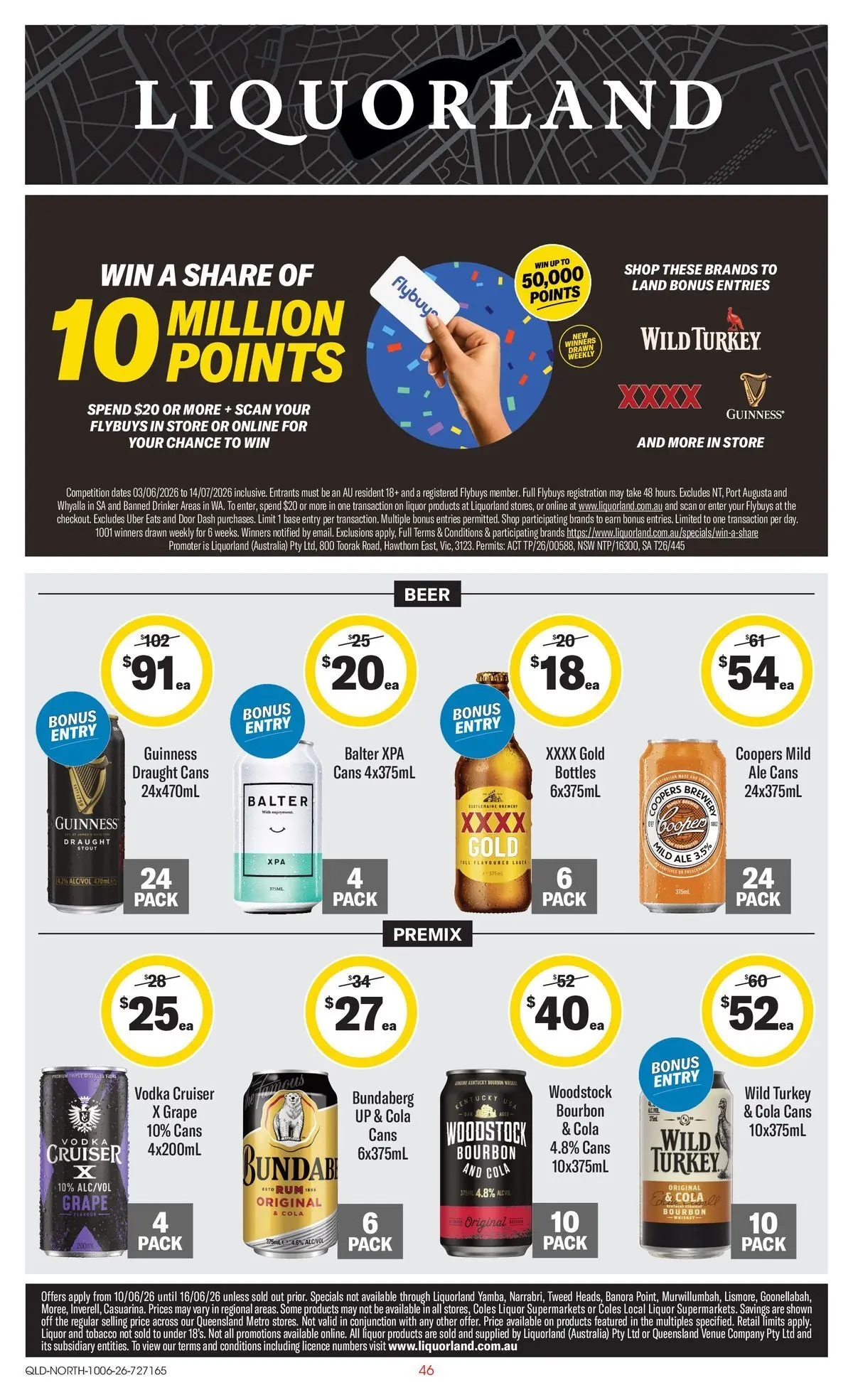 ﻿Coles catalogue valid from 09/06/2026 > Online Australia | Page: 46 | Products: Door, Beer, Bourbon, Turkey