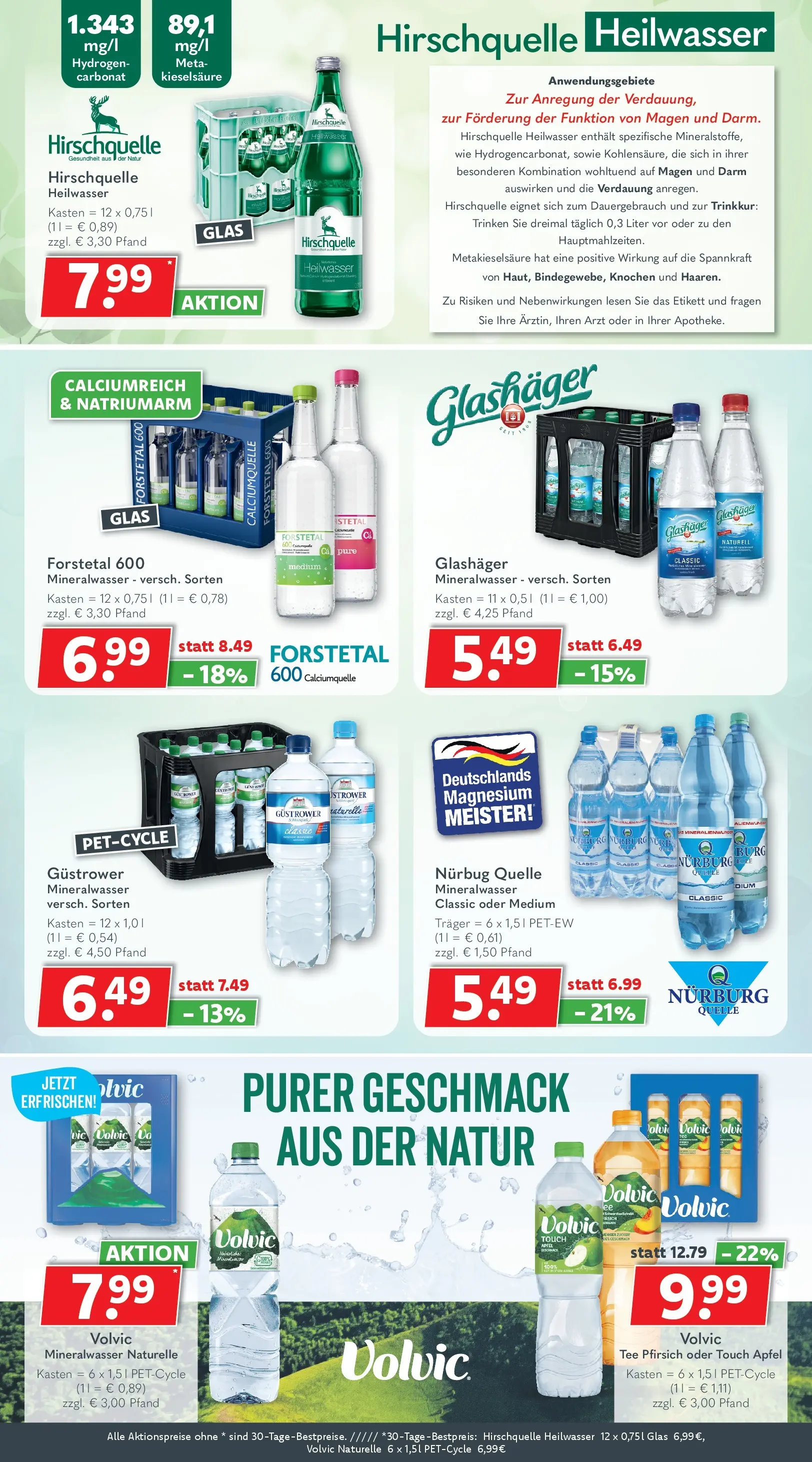 Getränkeland - Getränkeland: Getränkeangebote (ab 08.06.2026) zum Blättern | Seite: 8 | Produkte: Äpfel, Mineralwasser, Pfirsich, Tee