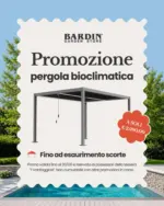 Bardin Garden Store Promozione pergola bioclimatica - al 30.06.2026