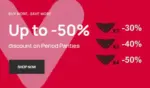 Lovable Period panties -50% - al 03.06.2026