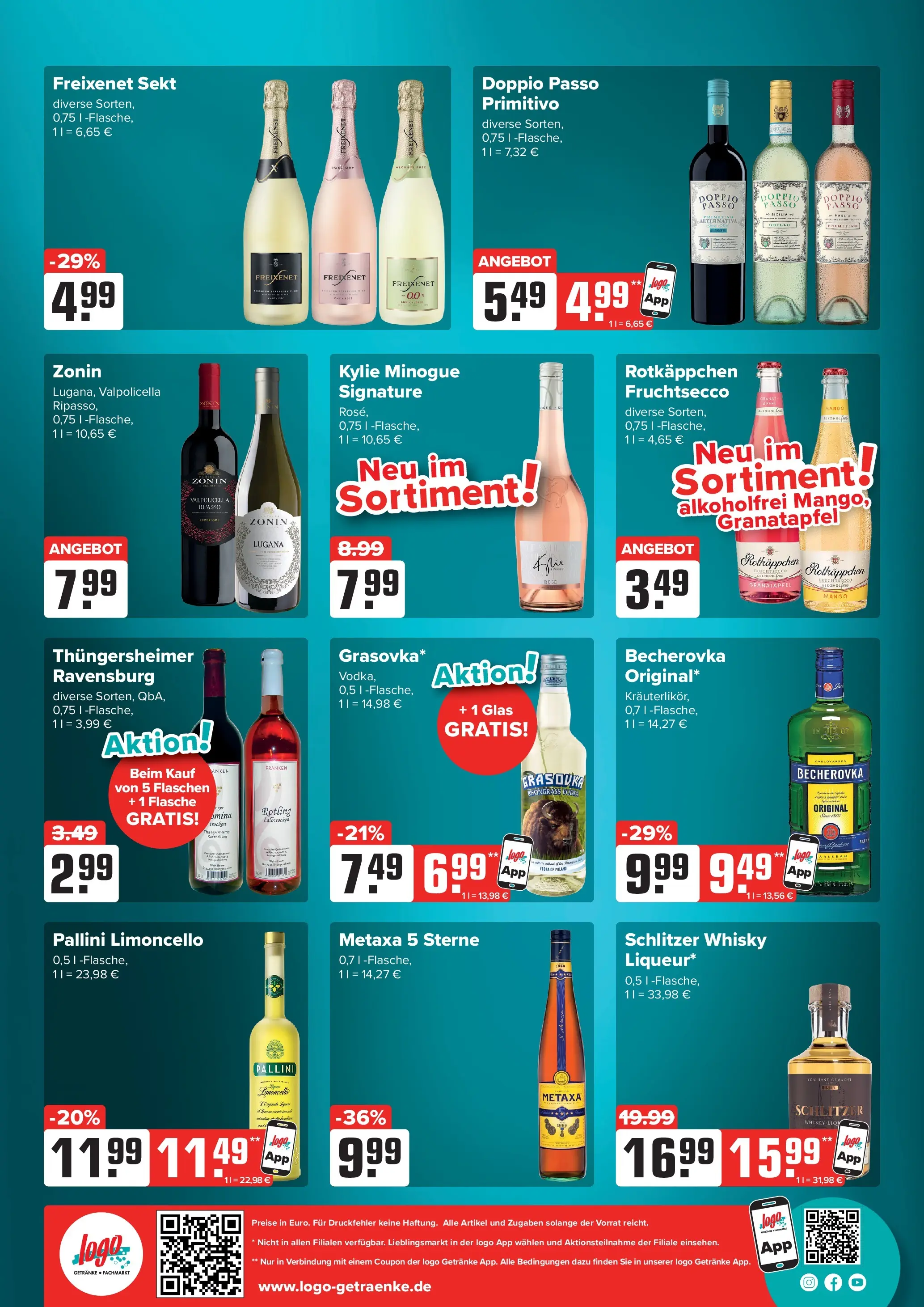 Angebote - Wochenangebote (ab 07.06.2026) zum Blättern | Seite: 4 | Produkte: Whisky, Freixenet, Doppio Passo, Limoncello