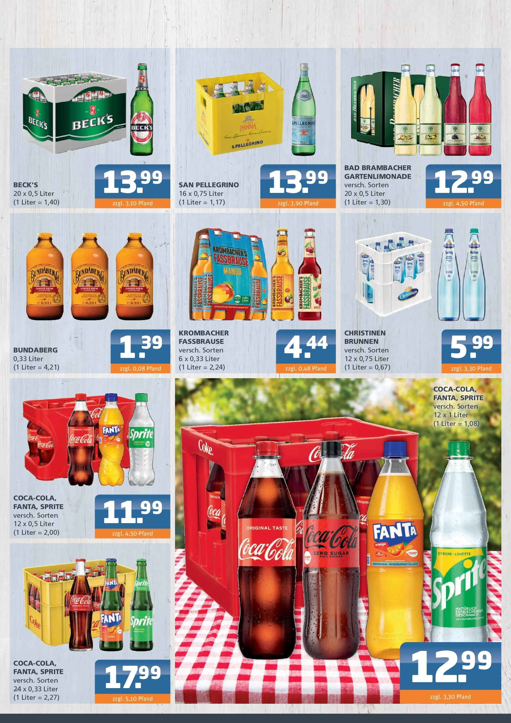 Angebote - Getränke Lehmann: Getränkeangebote (ab 07.06.2026) zum Blättern | Seite: 3 | Produkte: Fanta, Sprite, Krombacher, Fassbrause