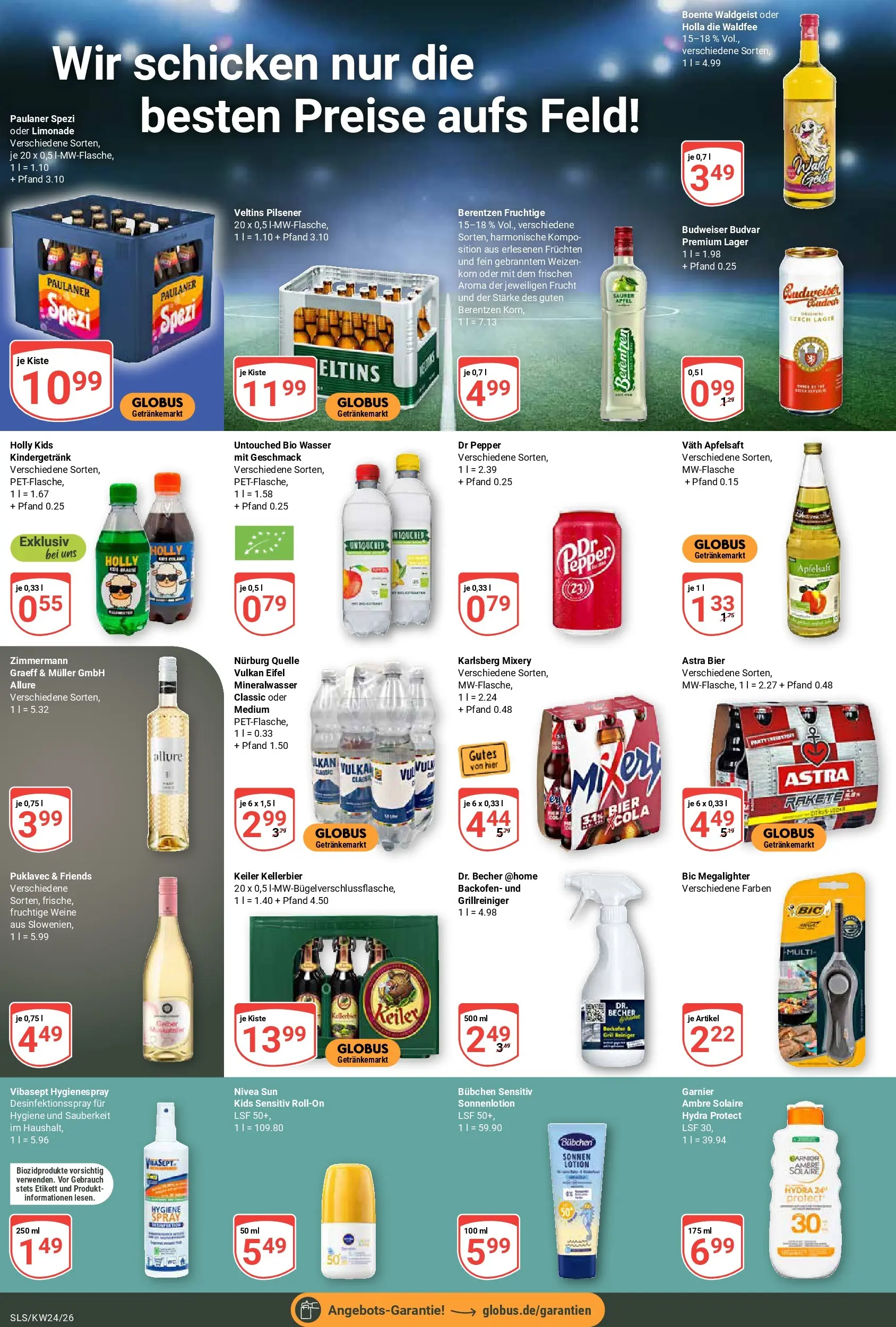 Globus Prospekt Saarlouis (ab 08.06.2026) » Angebote online | Seite: 10 | Produkte: Äpfel, Backofen, Veltins, Berentzen