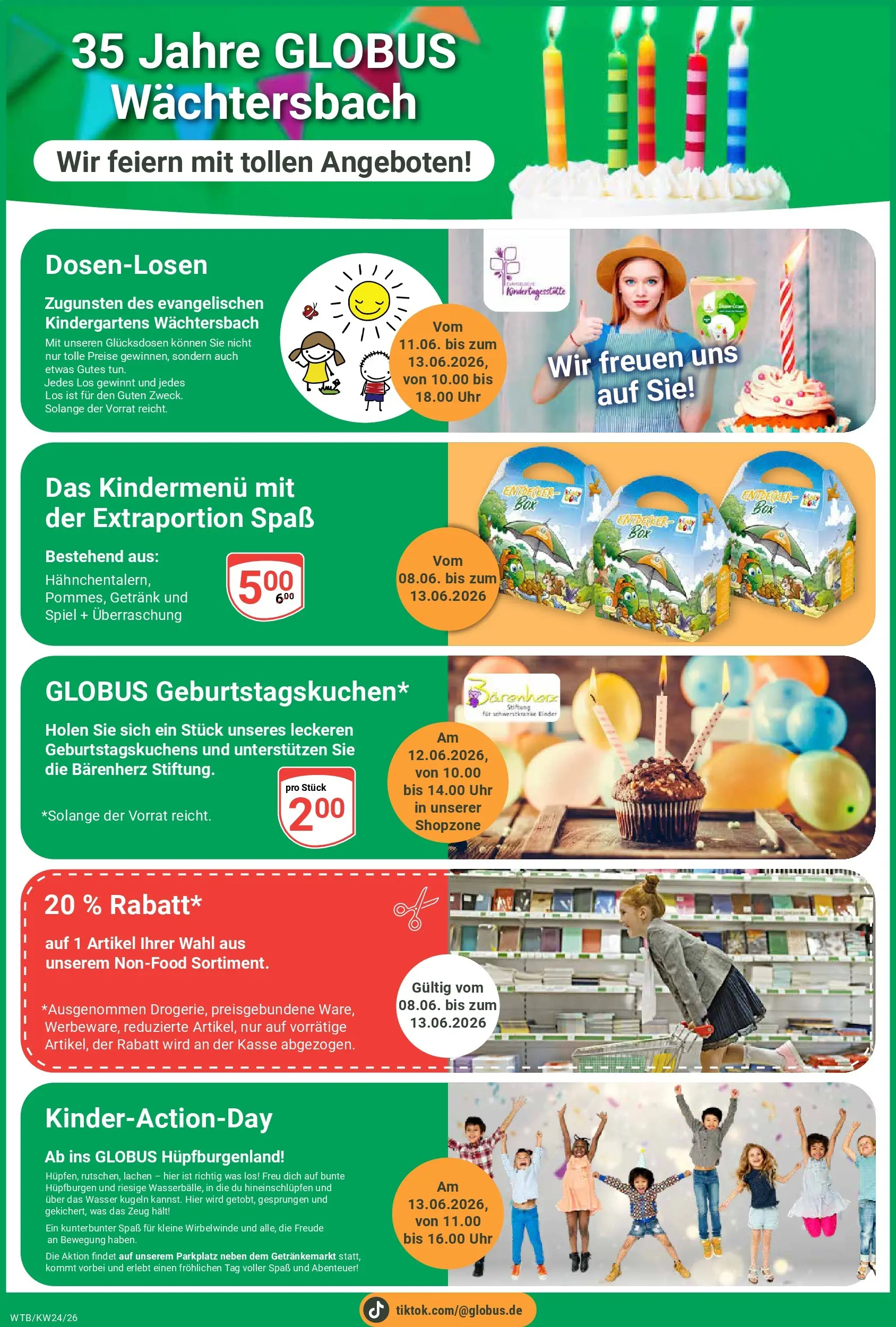 Globus Prospekt Wächtersbach (ab 07.06.2026) » Angebote online | Seite: 4 | Produkte: Spiel, Wasser, Uhr