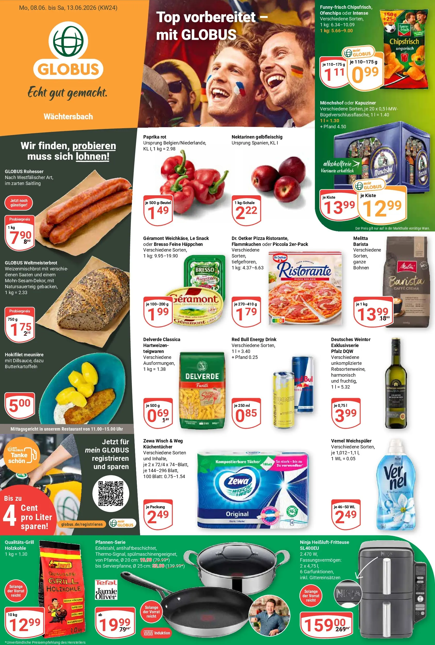 Globus Prospekt Wächtersbach (ab 07.06.2026) » Angebote online | Seite: 7 | Produkte: Top, Energy, Zewa, Bresso