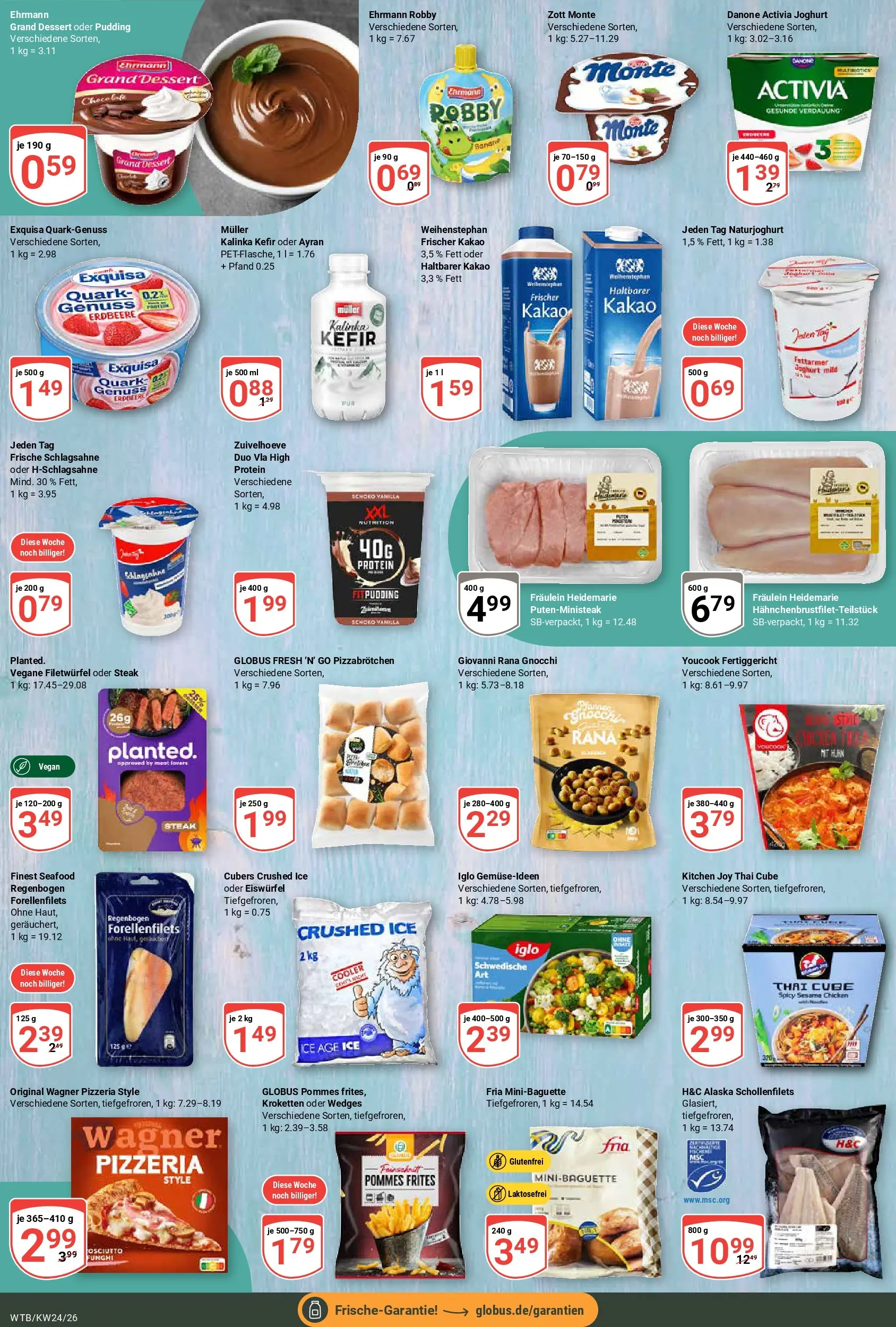 Globus Prospekt Wächtersbach (ab 07.06.2026) » Angebote online | Seite: 19 | Produkte: Youcook, Schlagsahne, Pommes, Exquisa