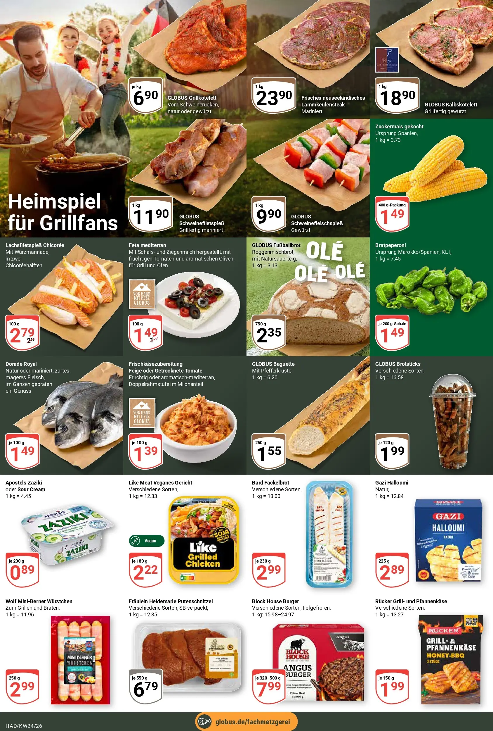 Globus Prospekt Halle (saale) (ab 08.06.2026) » Angebote online | Seite: 6 | Produkte: Dorade, Grill, Tomaten, Putenschnitzel