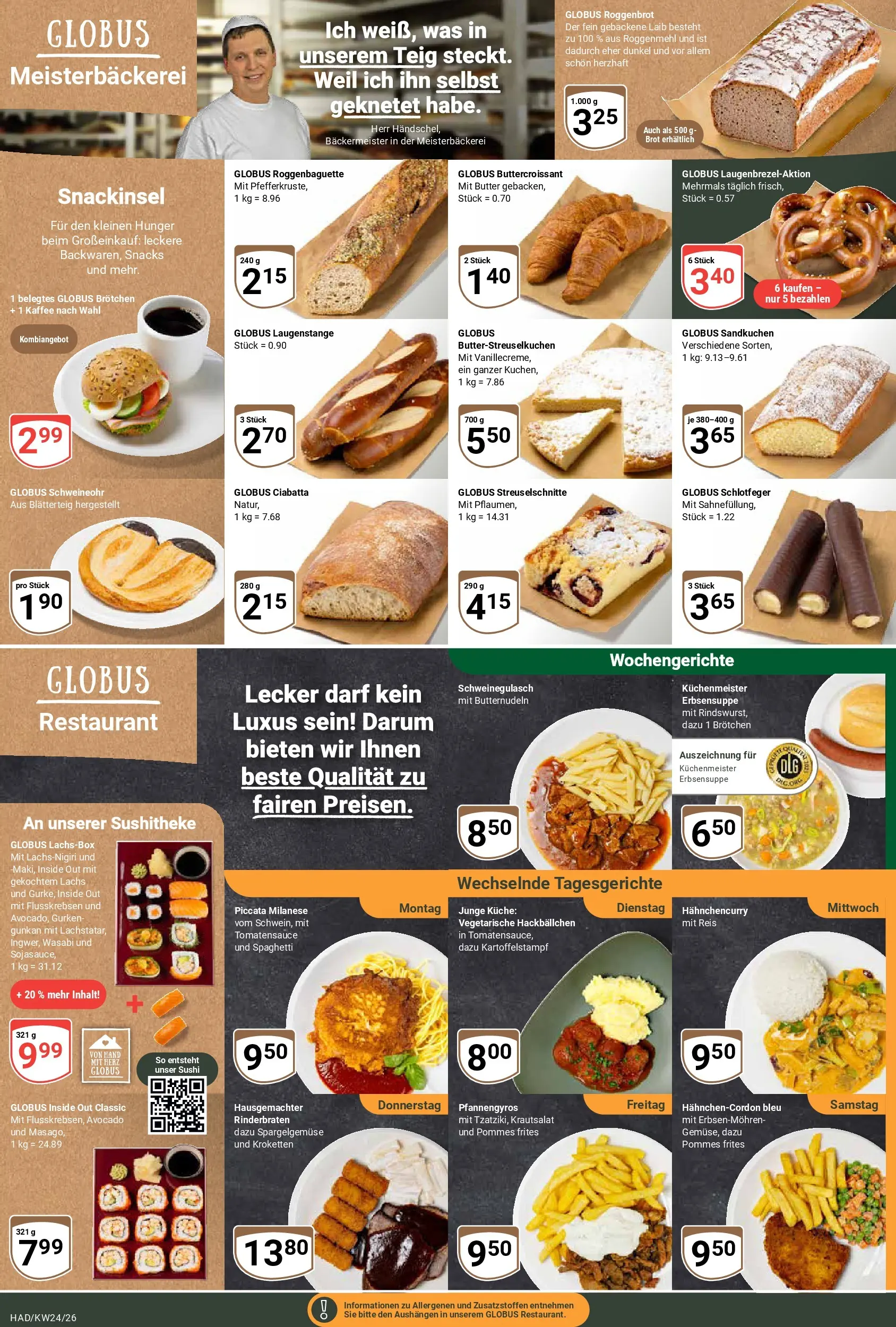 Globus Prospekt Halle (saale) (ab 08.06.2026) » Angebote online | Seite: 12 | Produkte: Pommes, Küche, Avocado, Lachs