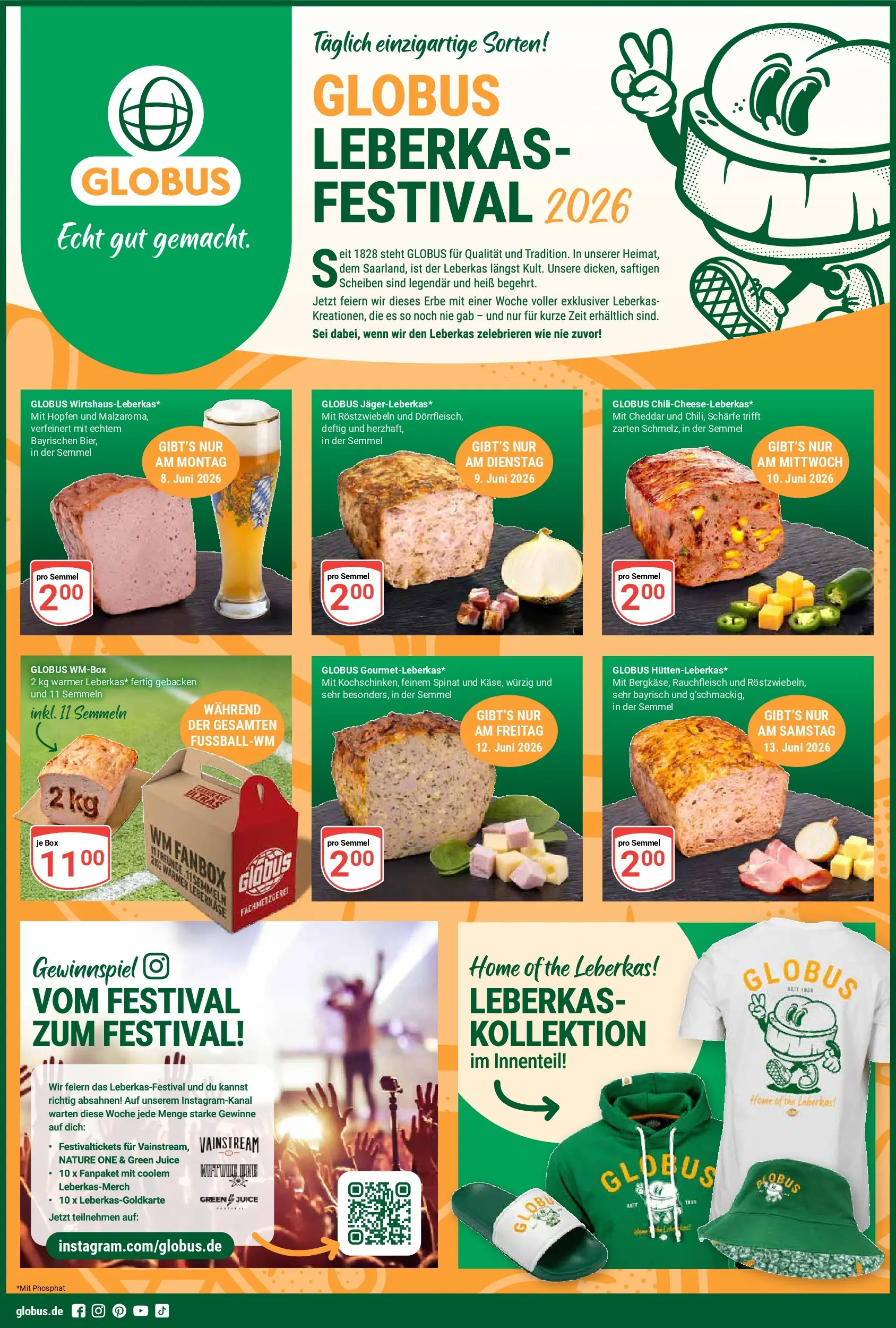 Globus Prospekt Freilassing (ab 08.06.2026) » Angebote online | Seite: 1 | Produkte: Box