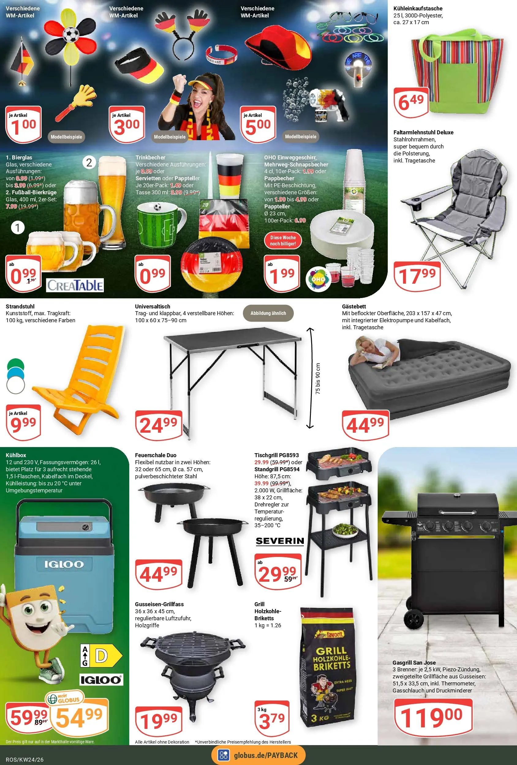 Globus Prospekt Lambrechtshagen (ab 08.06.2026) » Angebote online | Seite: 11 | Produkte: Grill
