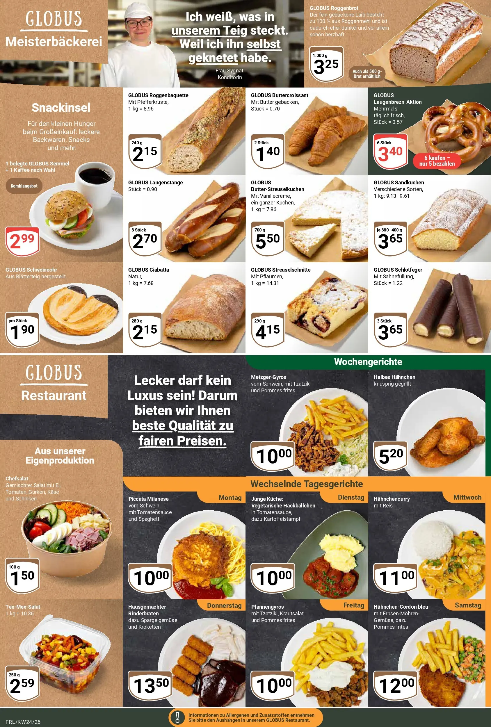 Globus Prospekt Freilassing (ab 08.06.2026) » Angebote online | Seite: 13 | Produkte: Rinderbraten, Pommes, Pommes frites, Reis